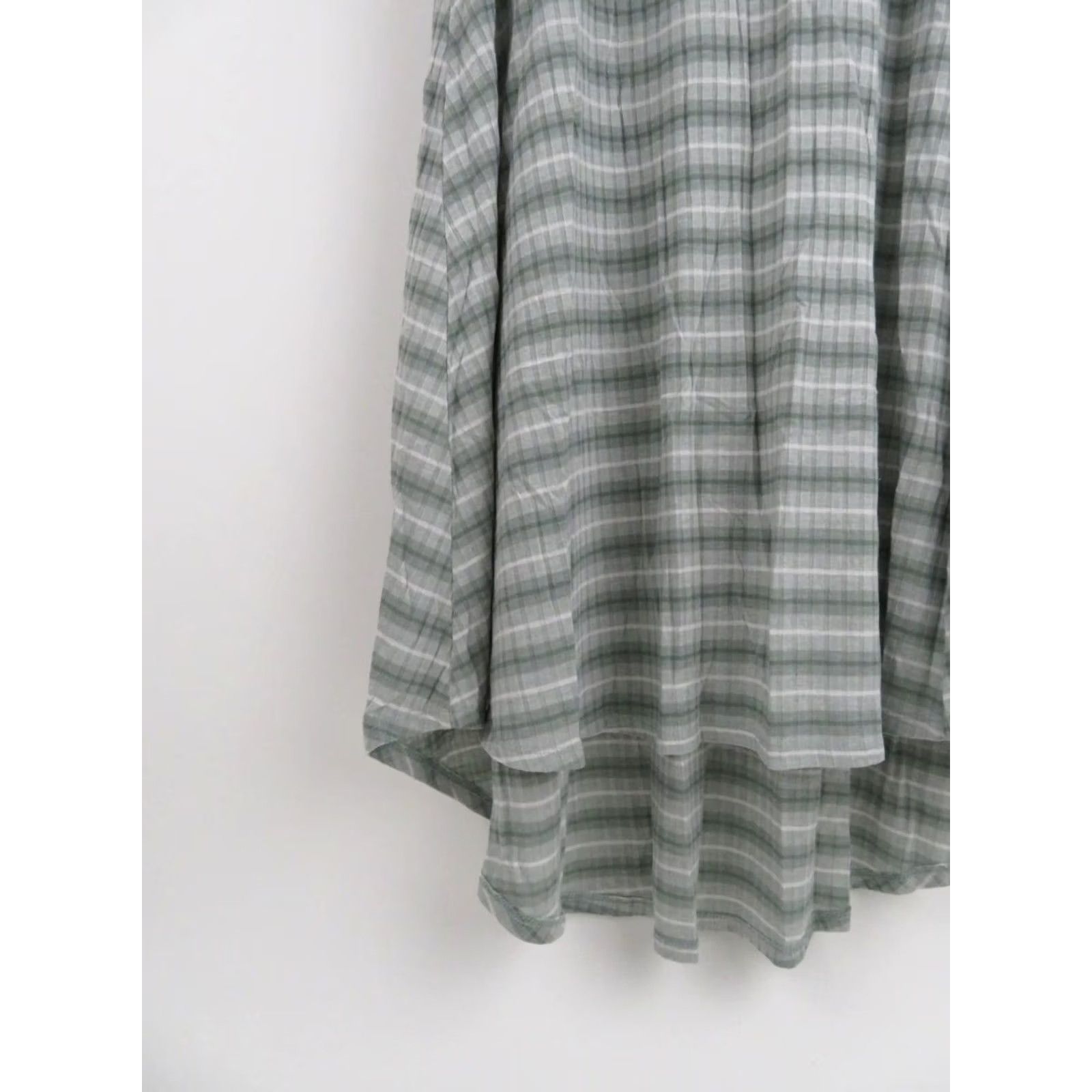 Vintage Lularoe Carly Dress 2XS Striped Green Swing High Low EUC Women's Dress Size XXS / US 00 / IT 34 - 3 Thumbnail