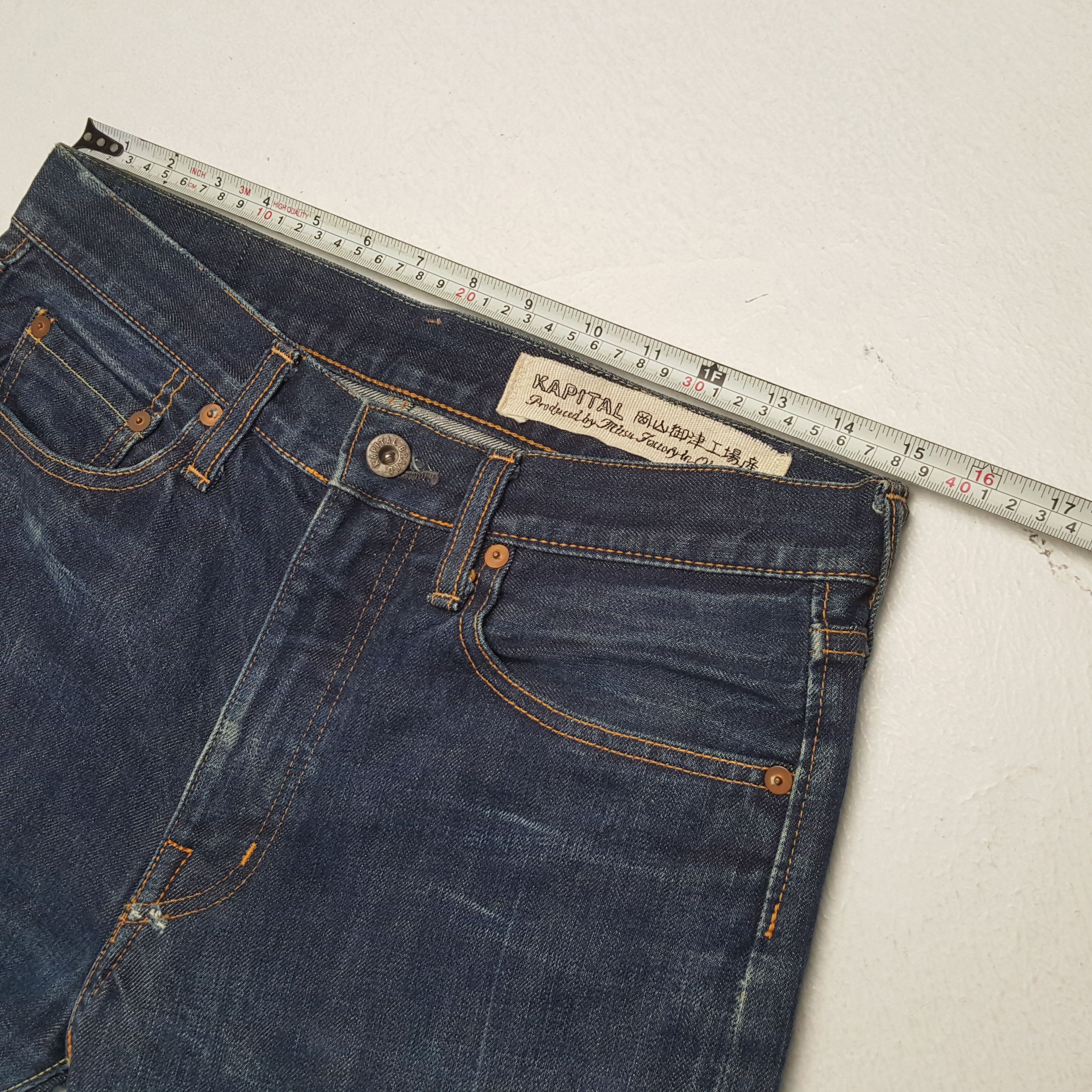 Japanese Brand × Kapital × Vintage Vintage KAPITAL Japanese Fashion Brand Rare Design Jeans Size US 30 / EU 46 - 7 Thumbnail