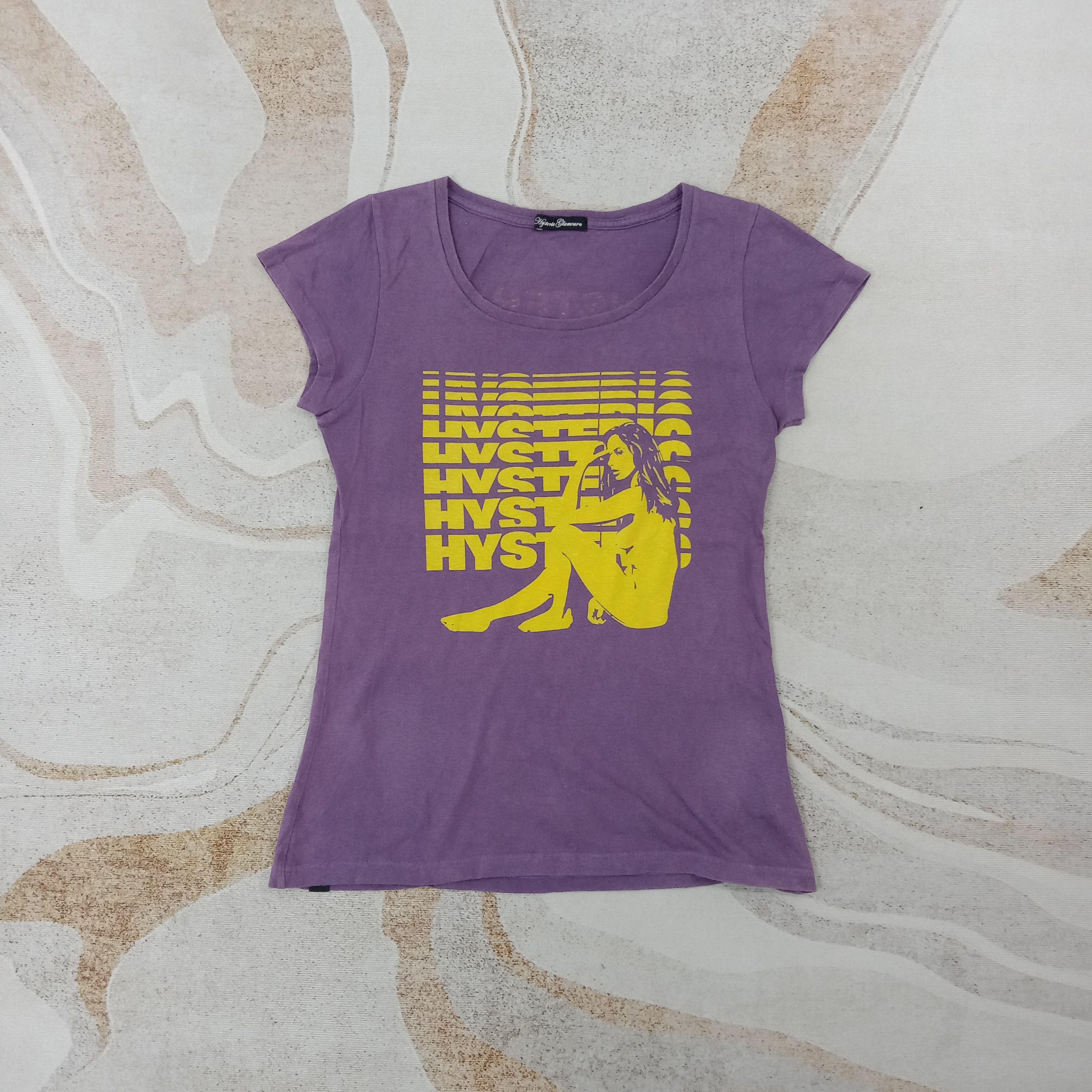 Hysteric Glamour Hysteric Glamour Japanese Streetwear Tshirt C267N19 Size XS / US 0-2 / IT 36-38 - 1 Thumbnail