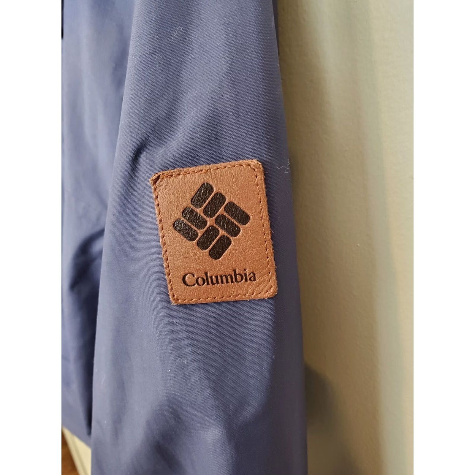 Rains Columbia Lightweight Rain Windbreaker Jacket - Mens S Blue Size US S / EU 44-46 / 1 - 4 Thumbnail