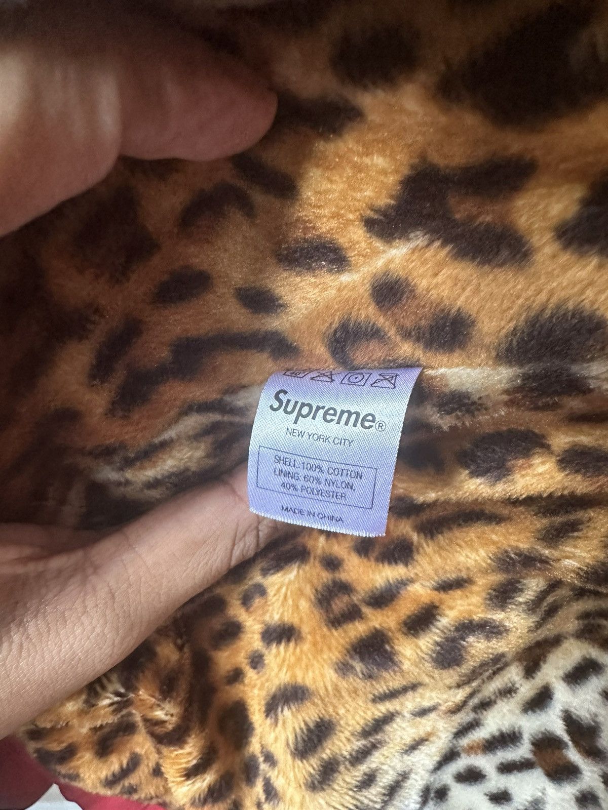 Supreme Leopard Lined Coaches Jacket | Grailed