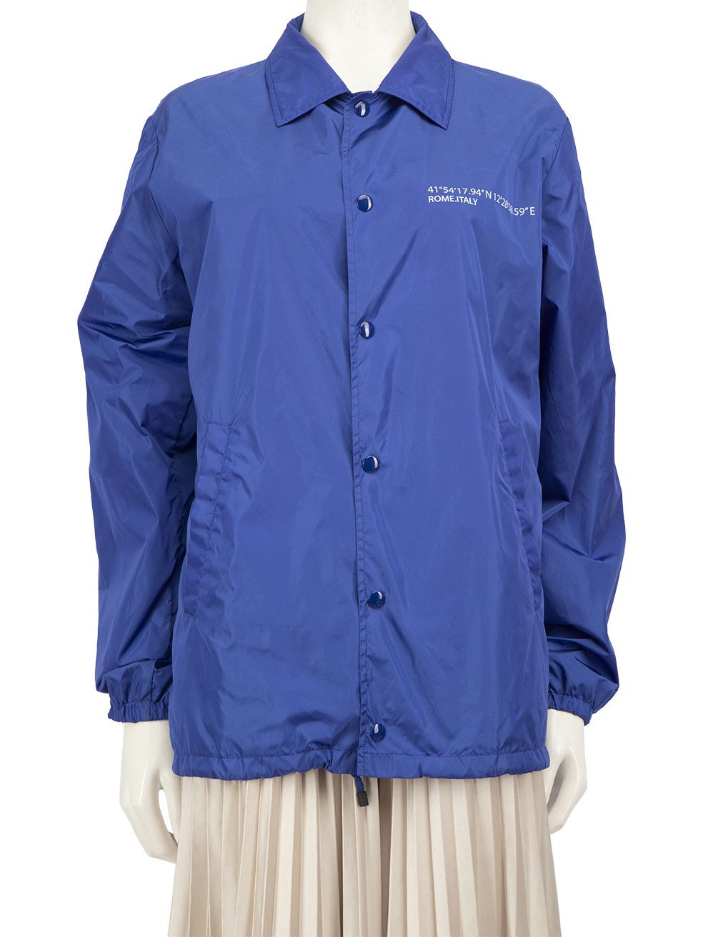 Valentino Blue Button Up Jacket Size M / US 6-8 / IT 42-44 - 1 Thumbnail