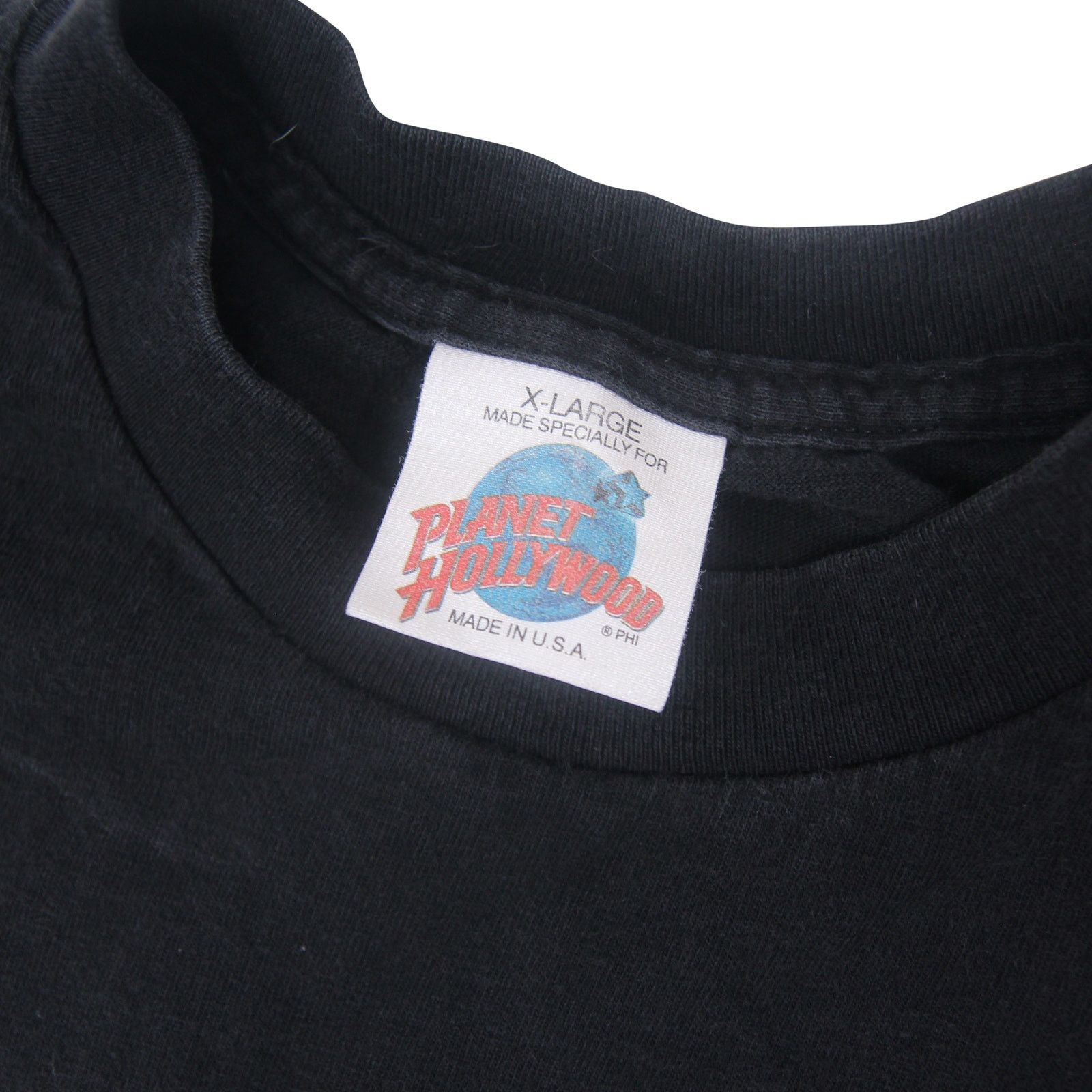 Planet Hollywood × Vintage VTG Planet Hollywood Celebrity Edition Sylvester Stallone T Size US XL / EU 56 / 4 - 4 Thumbnail