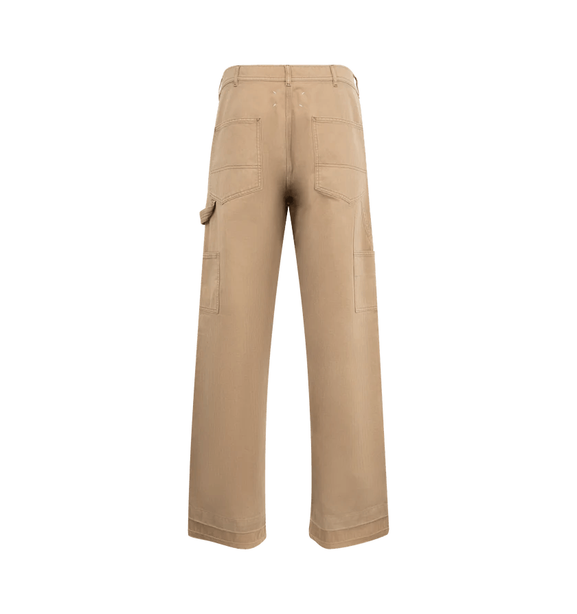 Maison Margiela o1h1sh11225 5 Pocket Pants in Beige Size US 34 / EU 50 - 2 Thumbnail