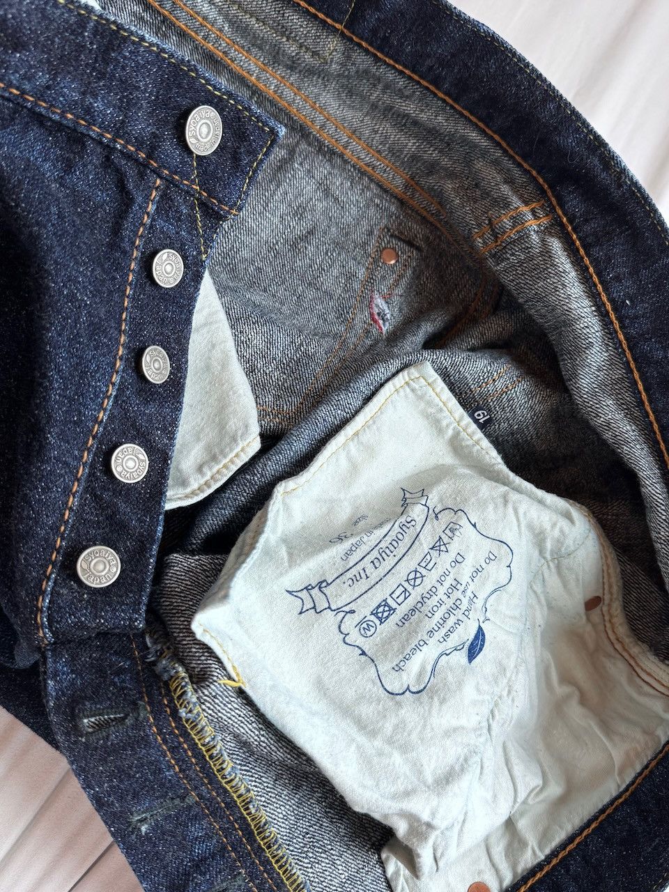 Pure Blue Japan Regular Straight Size US 34 / EU 50 - 7 Thumbnail