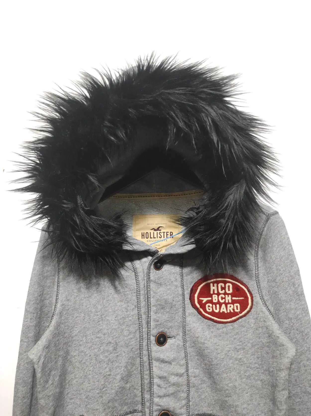 Hollister Hollister HCO BCH GUARD Button fur hoodie ifsix LGB style Size US S / EU 44-46 / 1 - 3 Thumbnail