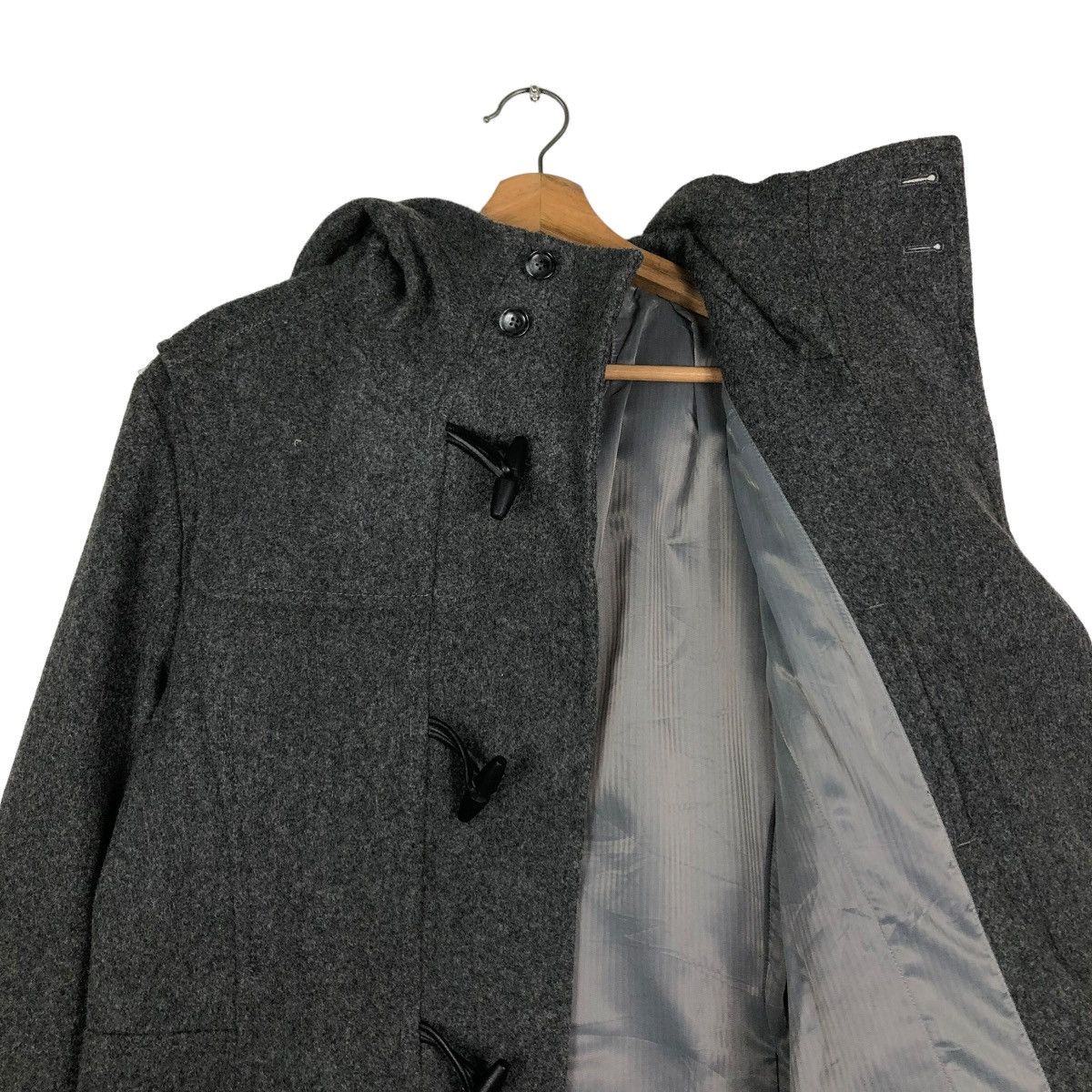 Tornado Mart 🔥VINTAGE WOOL BIKER JACKET TORNADO MART JAPAN ISSEY MIYAKE Size US L / EU 52-54 / 3 - 14 Thumbnail