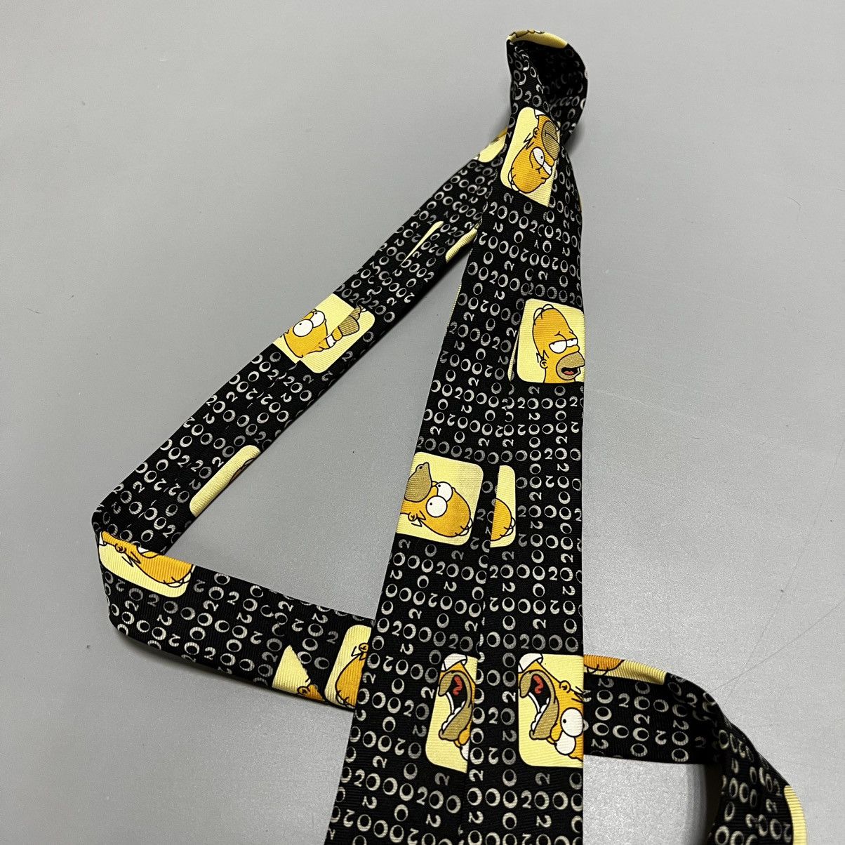 The Simpsons × Vintage Mens Vintage The Simpsons Homer Tie 00s Size ONE SIZE - 2 Thumbnail