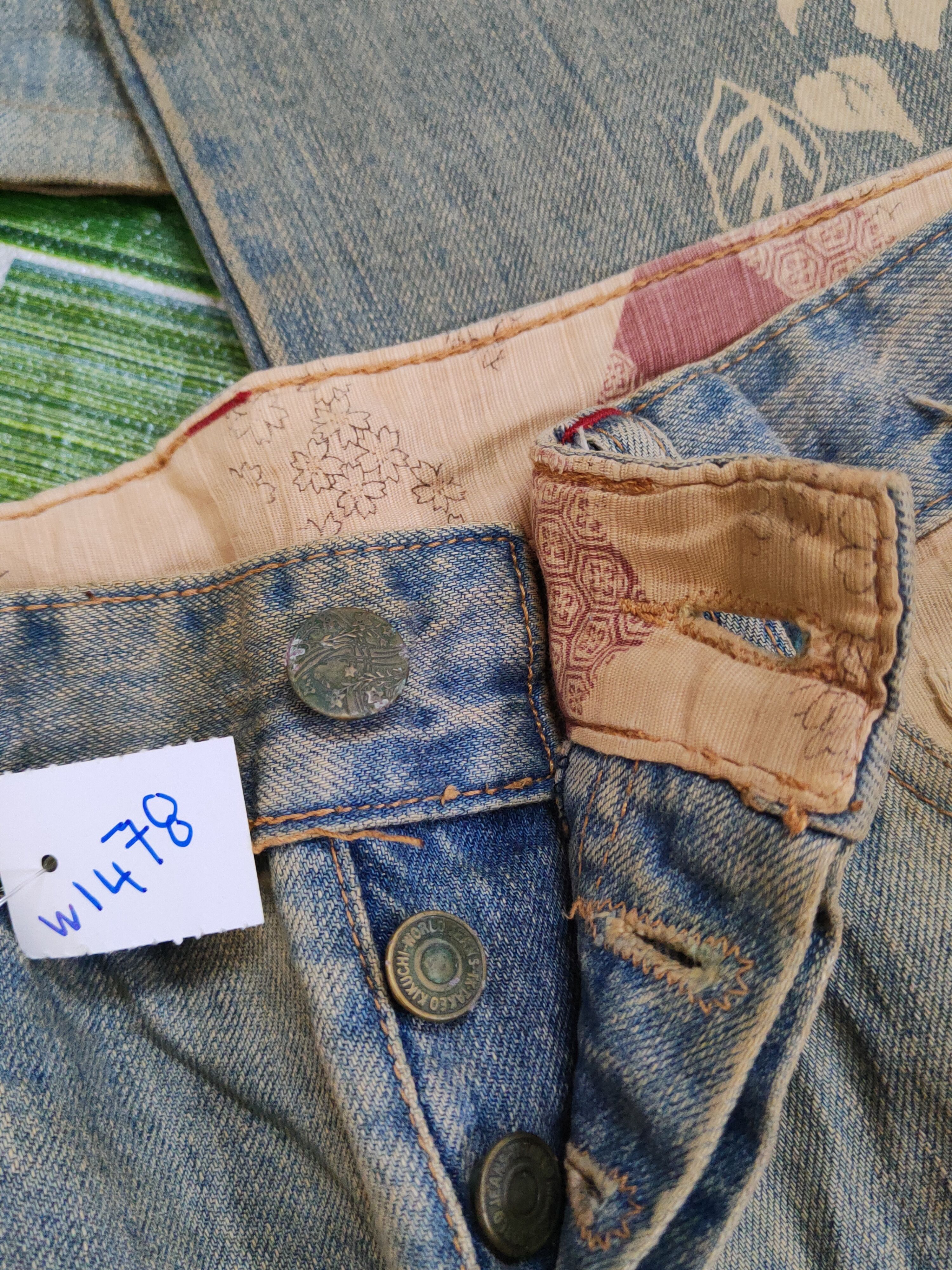 Takeo Kikuchi DL Takeo Kikuchi Blue Faded Distressed Ripped Jeans #W1478 Size US 32 / EU 48 - 9 Thumbnail