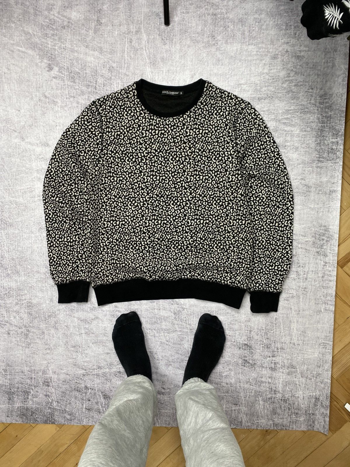 Dolce & Gabbana × Vintage Dolce & Gabbana vintage light sweater Size US M / EU 48-50 / 2 - 1 Thumbnail