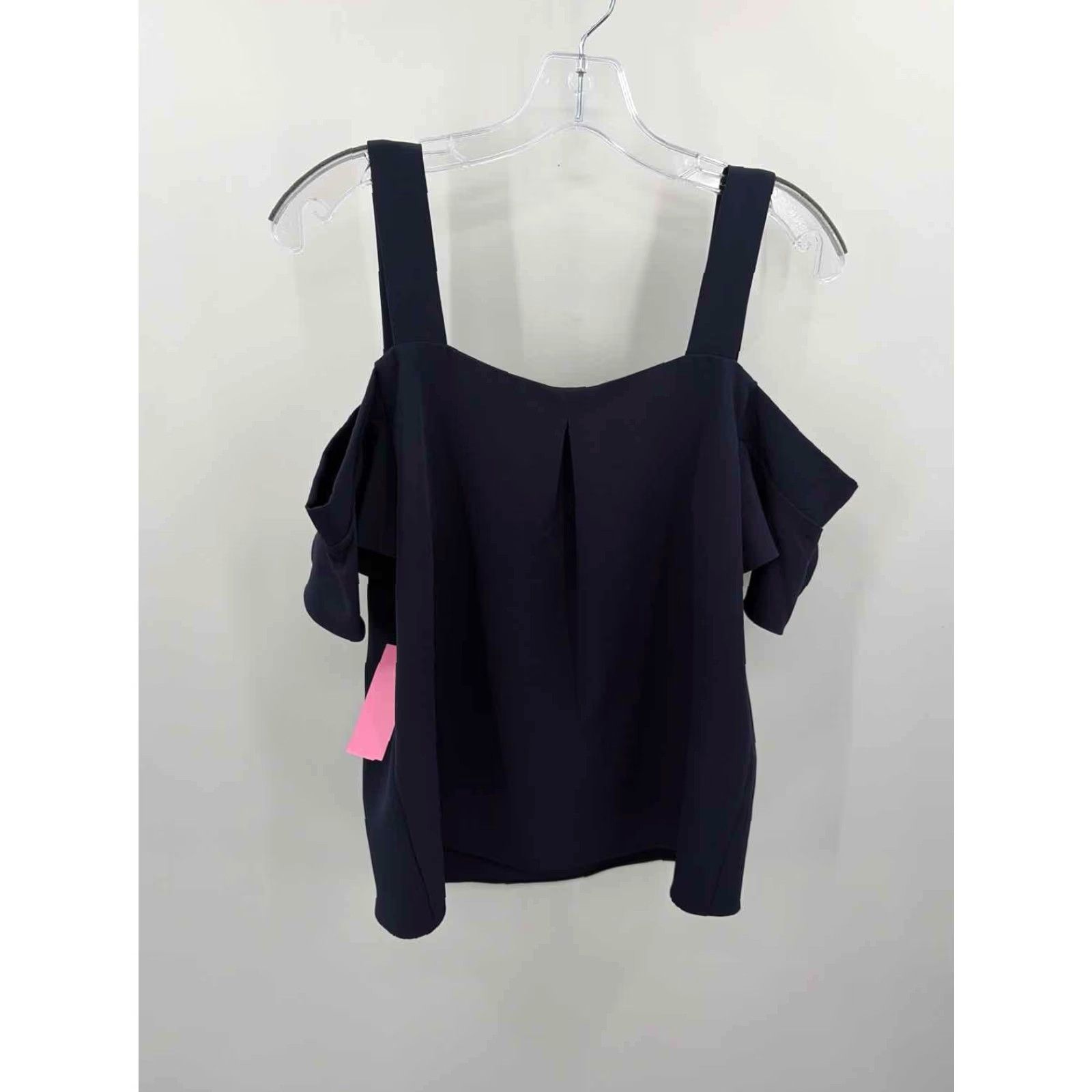 Vintage Alya Navy Blouse Small Size S / US 4 / IT 40 - 2 Thumbnail