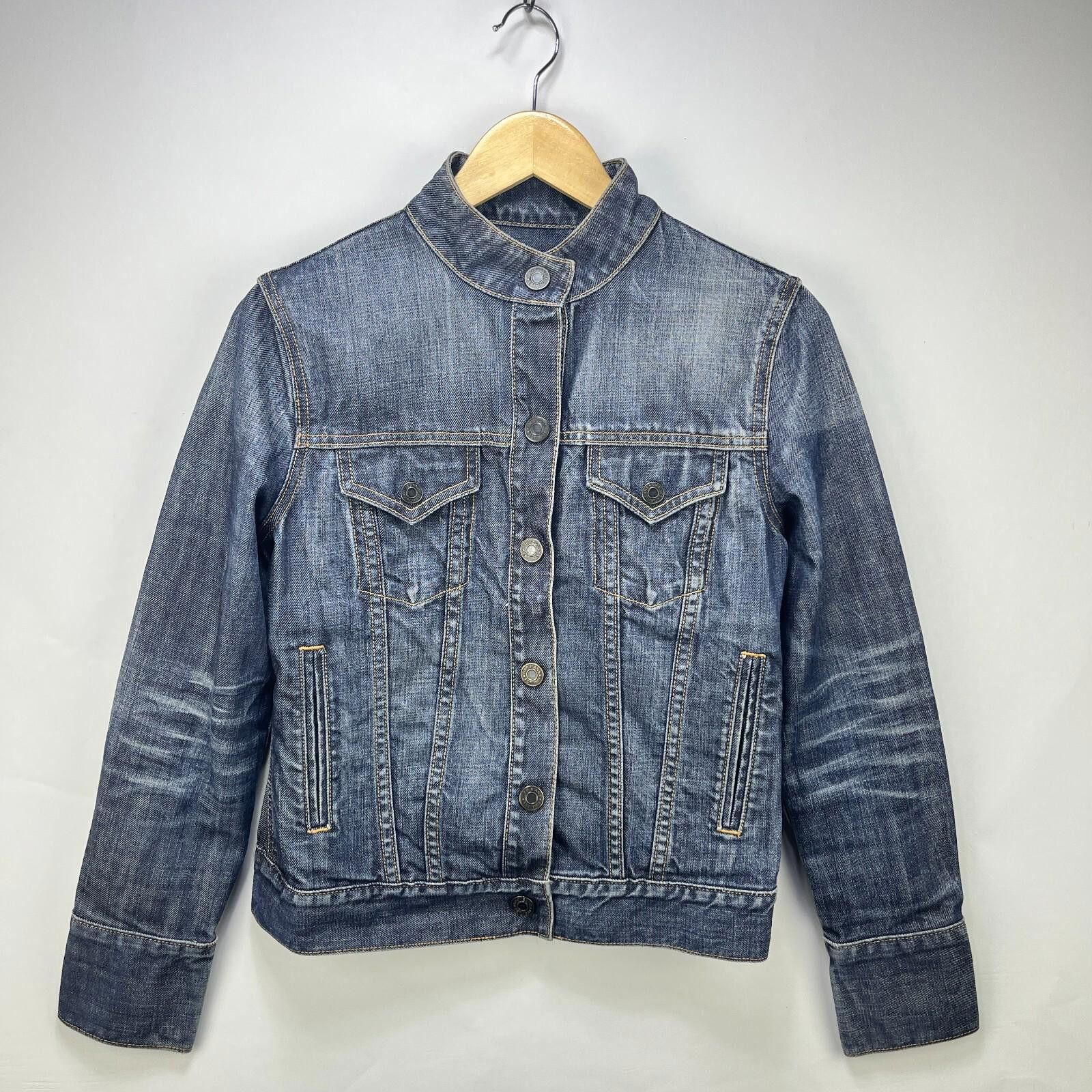 Gap Vintage Y2K Gap Denim Jacket Jean Womens Small Size S / US 4 / IT 40 - 1 Thumbnail