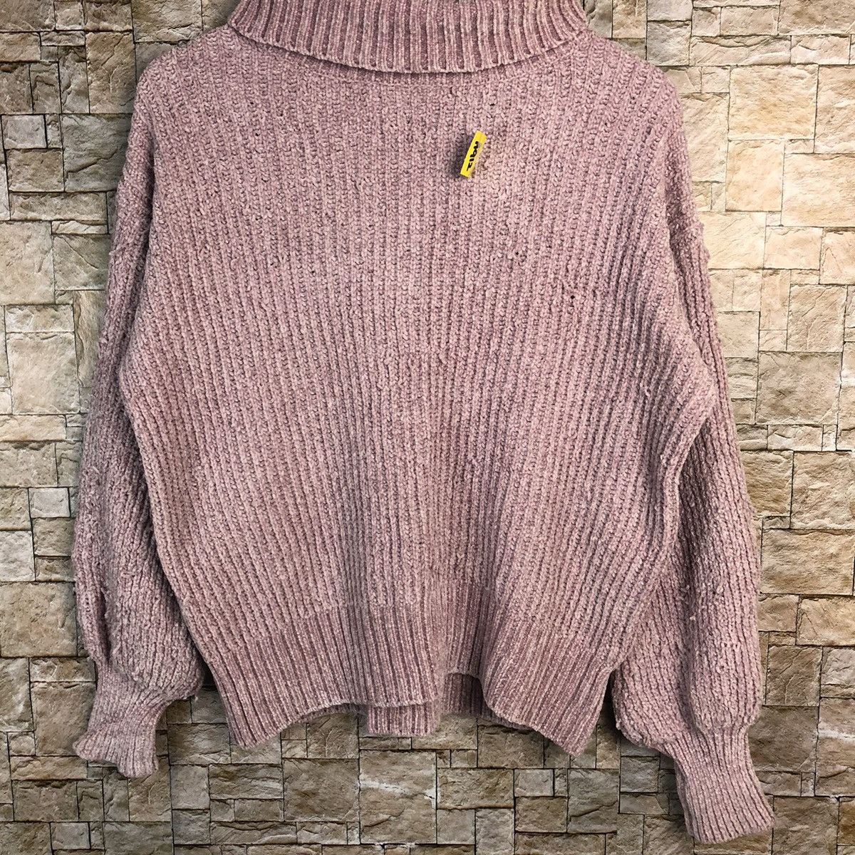 Homespun Knitwear × Japanese Brand × Vintage Ikka Pink vintage Knitwear sweatshirt #A912 Size M / US 6-8 / IT 42-44 - 3 Thumbnail