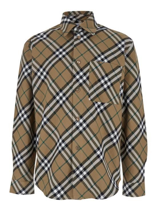 Burberry BURBERRY Men Shirts 8095342C1202 Beige Size US S / EU 44-46 / 1 - 1 Thumbnail