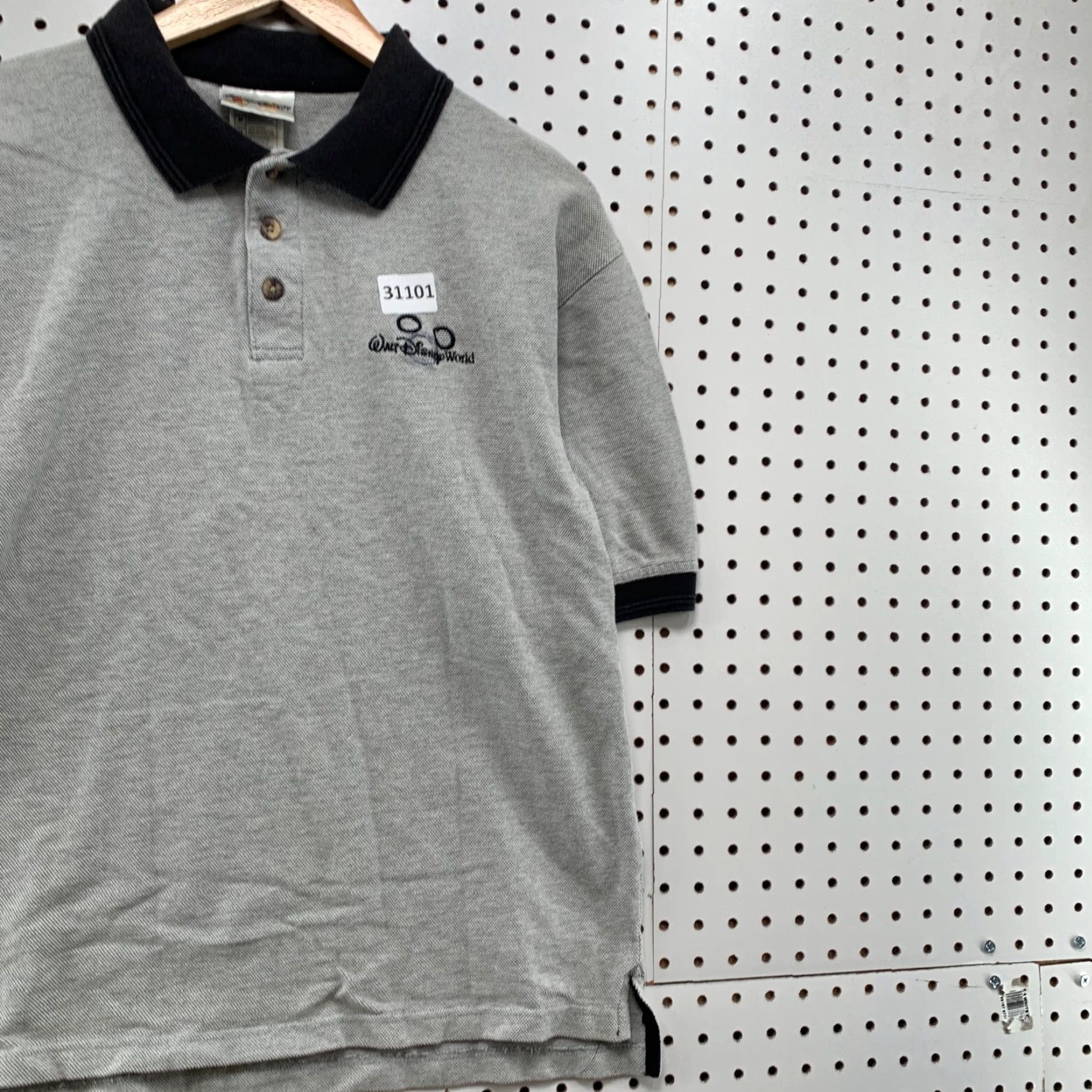 Disney VINTAGE Walt Disney World Polo Shirt Mens Medium Gray Embroidered Polo Shirt Mens Gray Disney World Polo 20.5x25.5 Embroidered Mens Medium Gray Size US M / EU 48-50 / 2 - 3 Thumbnail
