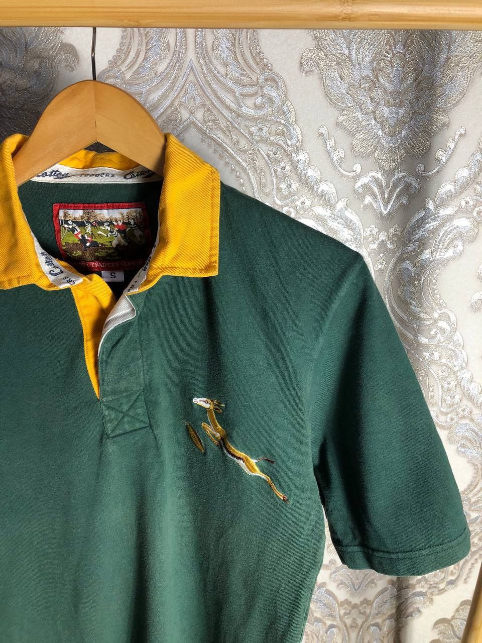 Cotton Traders VINTAGE COTTON TRADERS SOUTH AFRICA RETRO RUGBY JERSEY 90s Size US S / EU 44-46 / 1 - 2 Thumbnail