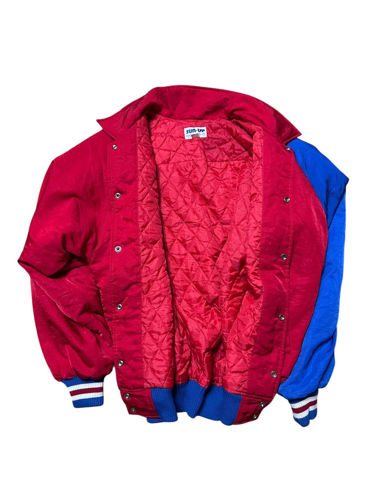 Vintage Vintage Philadelphia Phillies Varsity Snap Jacket Size US L / EU 52-54 / 3 - 4 Thumbnail