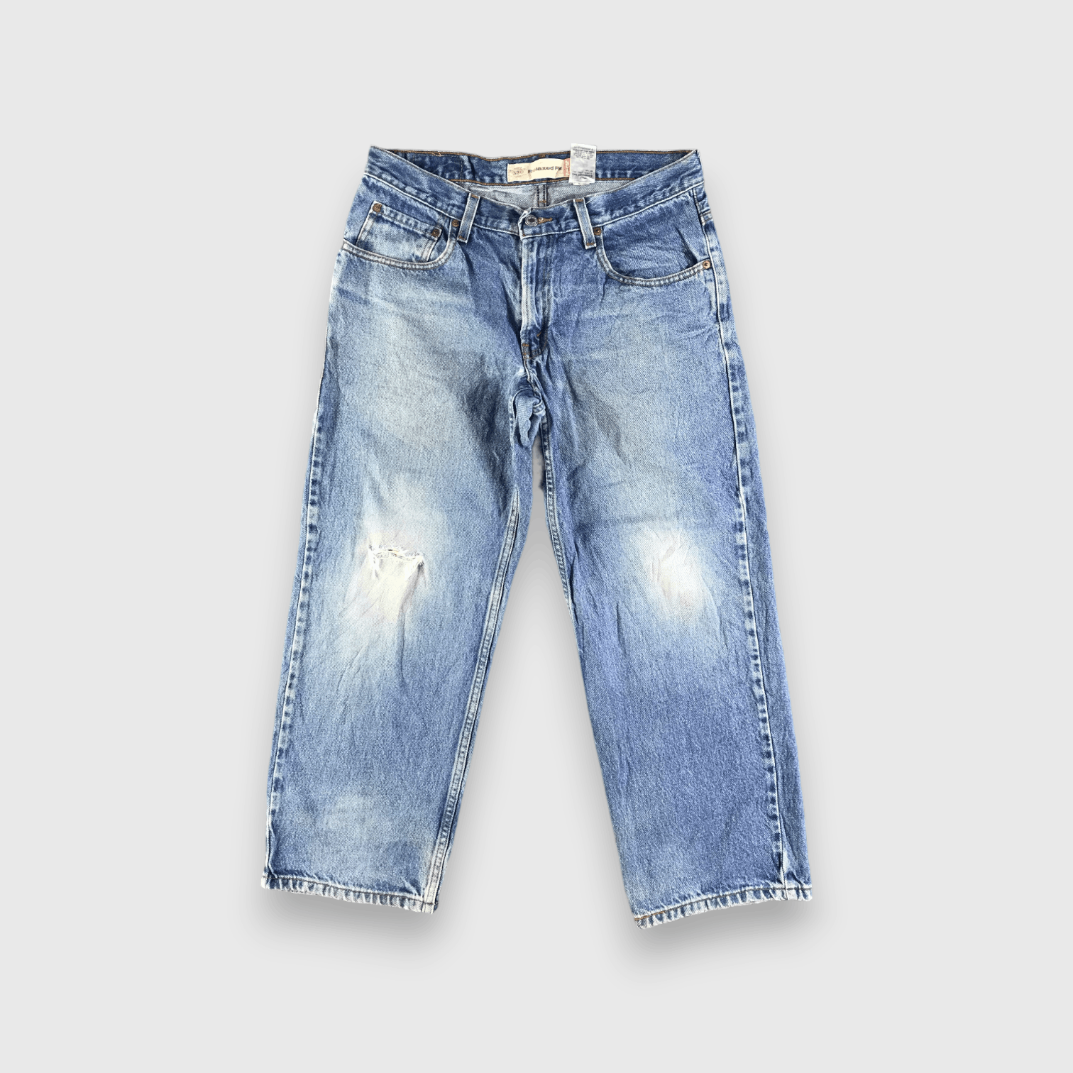 Levi's Vintage Blue Wash Levis 550 Jeans-J3358 Size US 34 / EU 50 - 1 Thumbnail