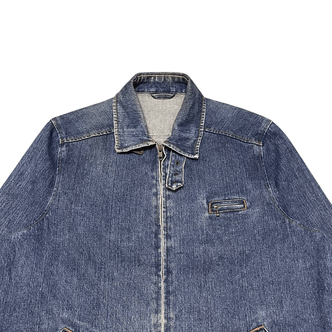 PERSON'S Vintage Person's Jeans Denim Jacket Issey Miyake Size US M / EU 48-50 / 2 - 2 Thumbnail