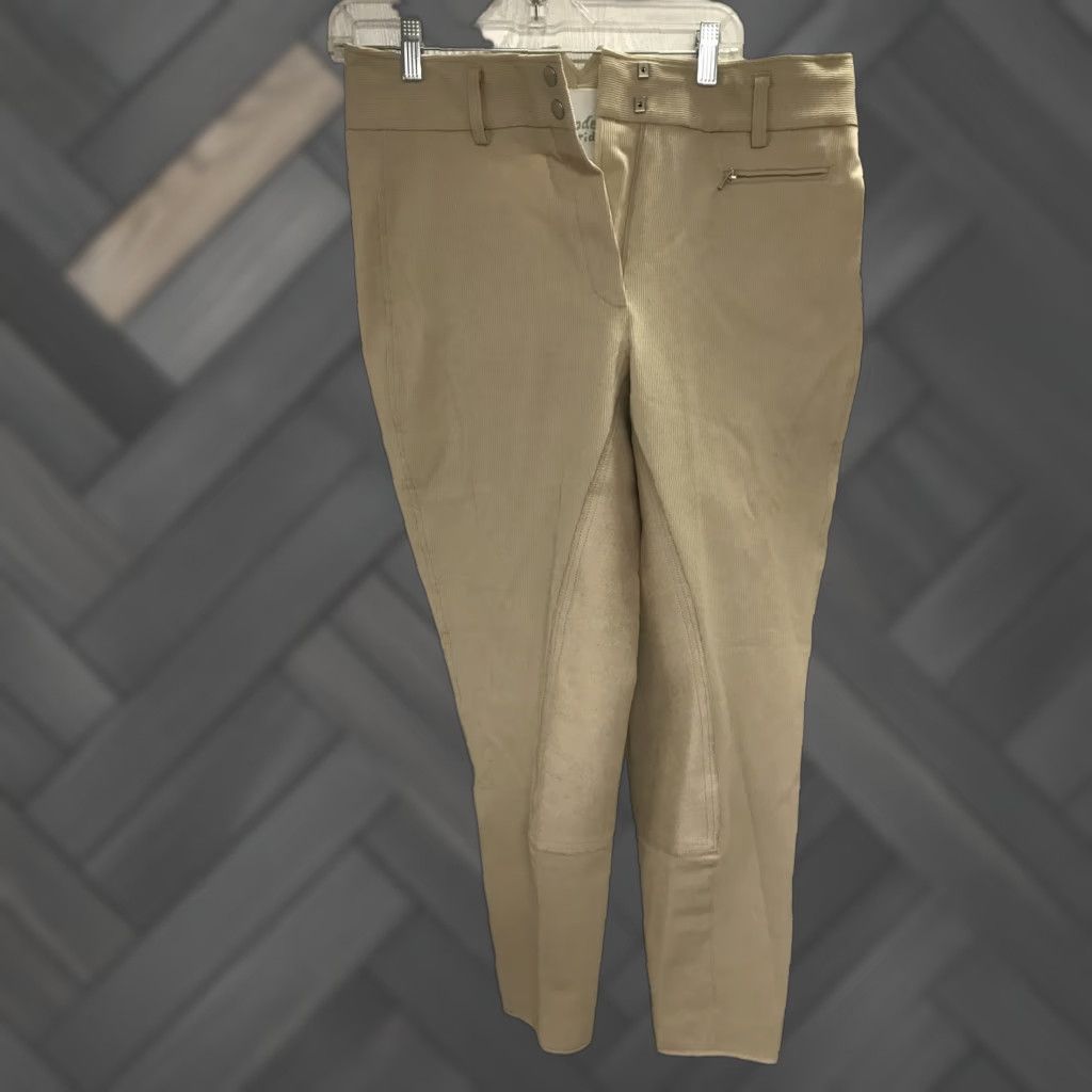 Vintage Goode Rider Pants 34r Elegant Rider Full Seat Khaki Womens Size 24" / US 00 / IT 34 - 1 Thumbnail