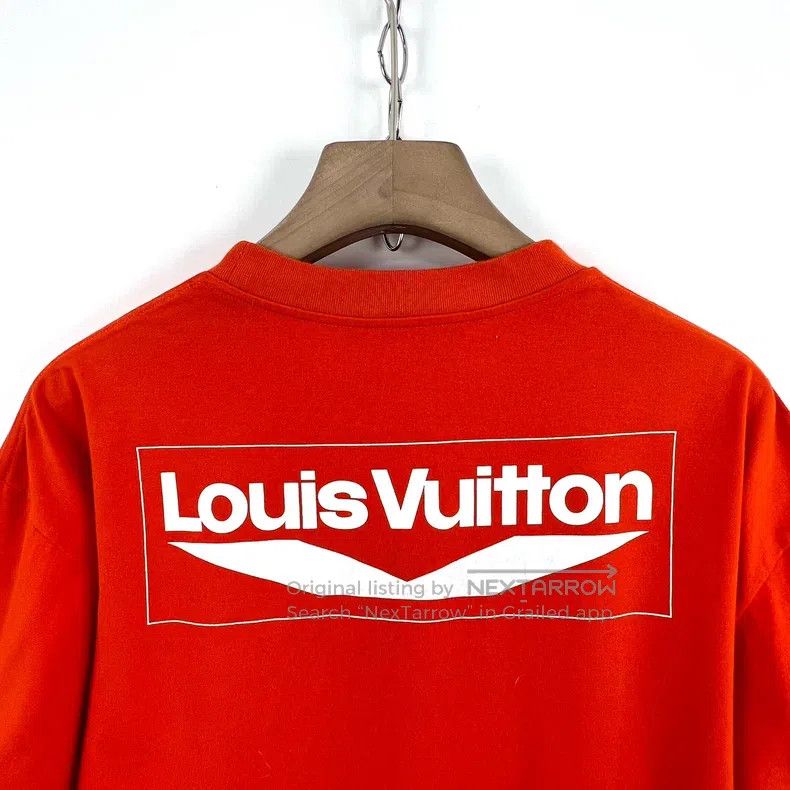 Louis Vuitton Louis Vuitton Orange wave bullet screen logo knitted short Size US M / EU 48-50 / 2 - 5 Thumbnail