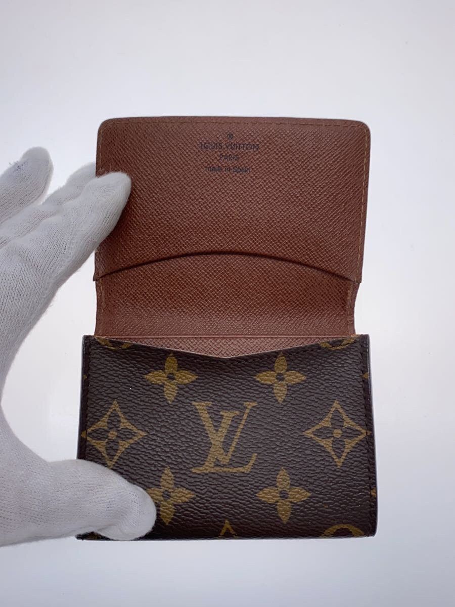 Louis Vuitton Louis Vuitton Monogram Canvas Envelope Carte de Visite Brown Size ONE SIZE - 4 Thumbnail