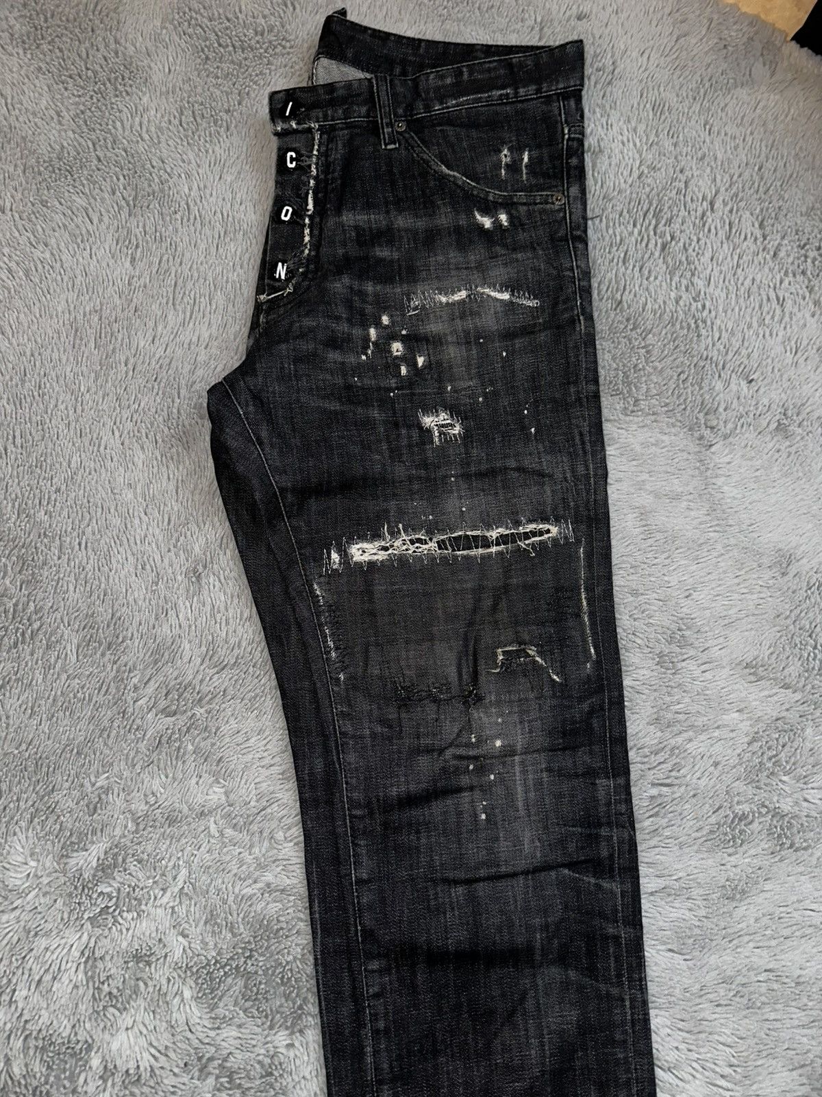Dsquared2 DSQUARED2 Skinnyjeans Size US 34 / EU 50 - 7 Thumbnail