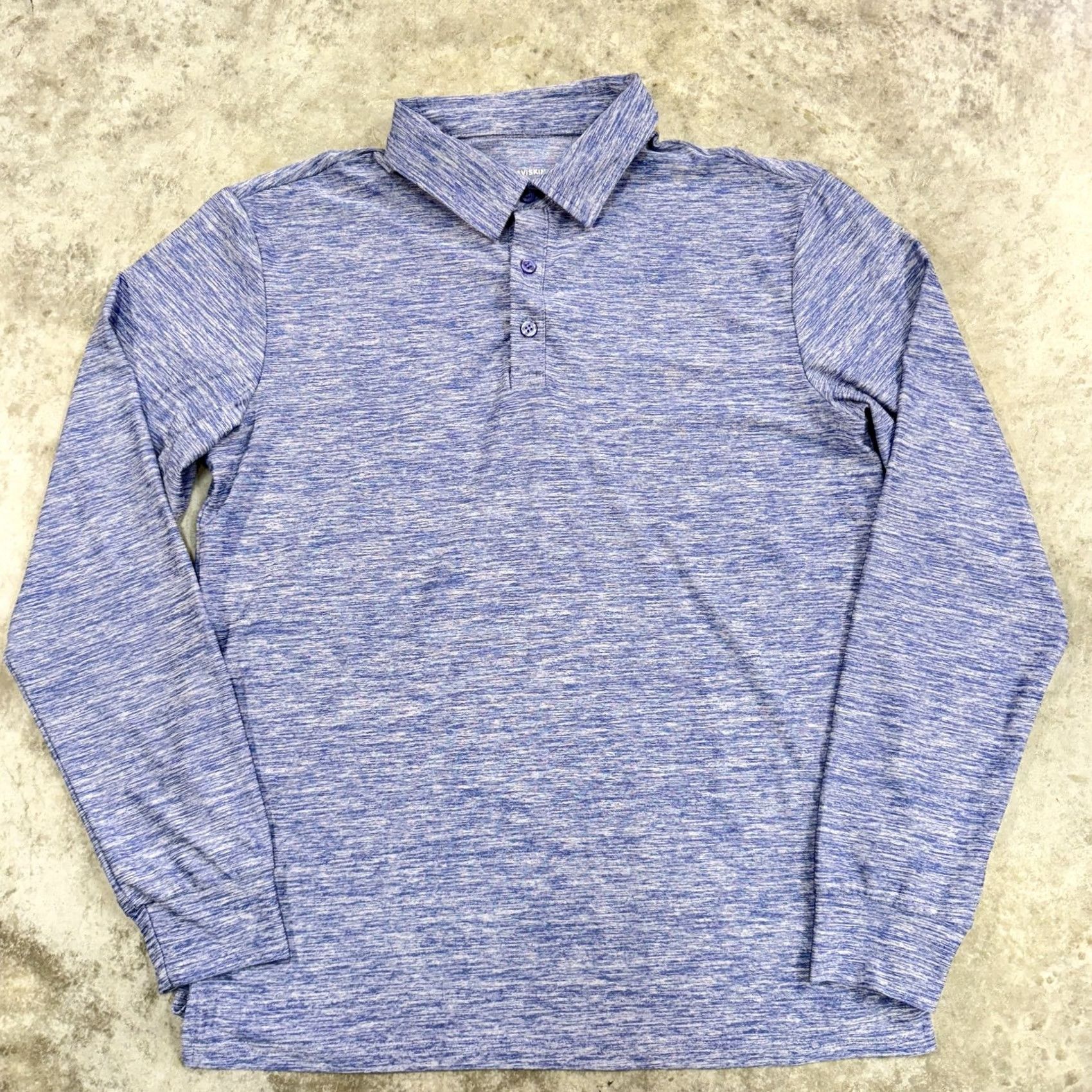 Vintage Naviskin Pullover Shirt Mens S Blue Long Sleeve Collared Golf Athletic Top Size US S / EU 44-46 / 1 - 2 Thumbnail