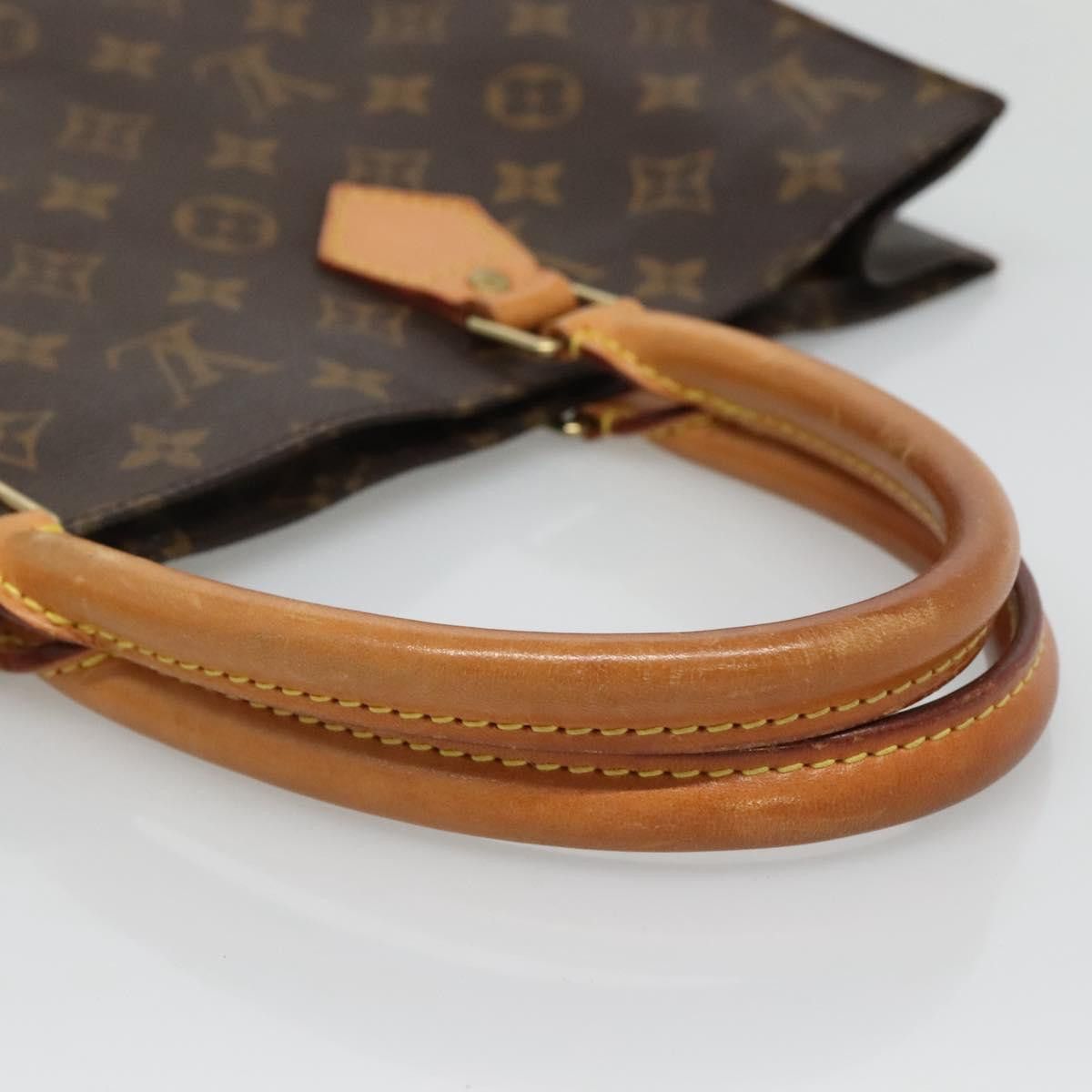 Louis Vuitton LOUIS VUITTON Monogram Sac Plat Hand Bag M51140 Size ONE SIZE - 7 Thumbnail