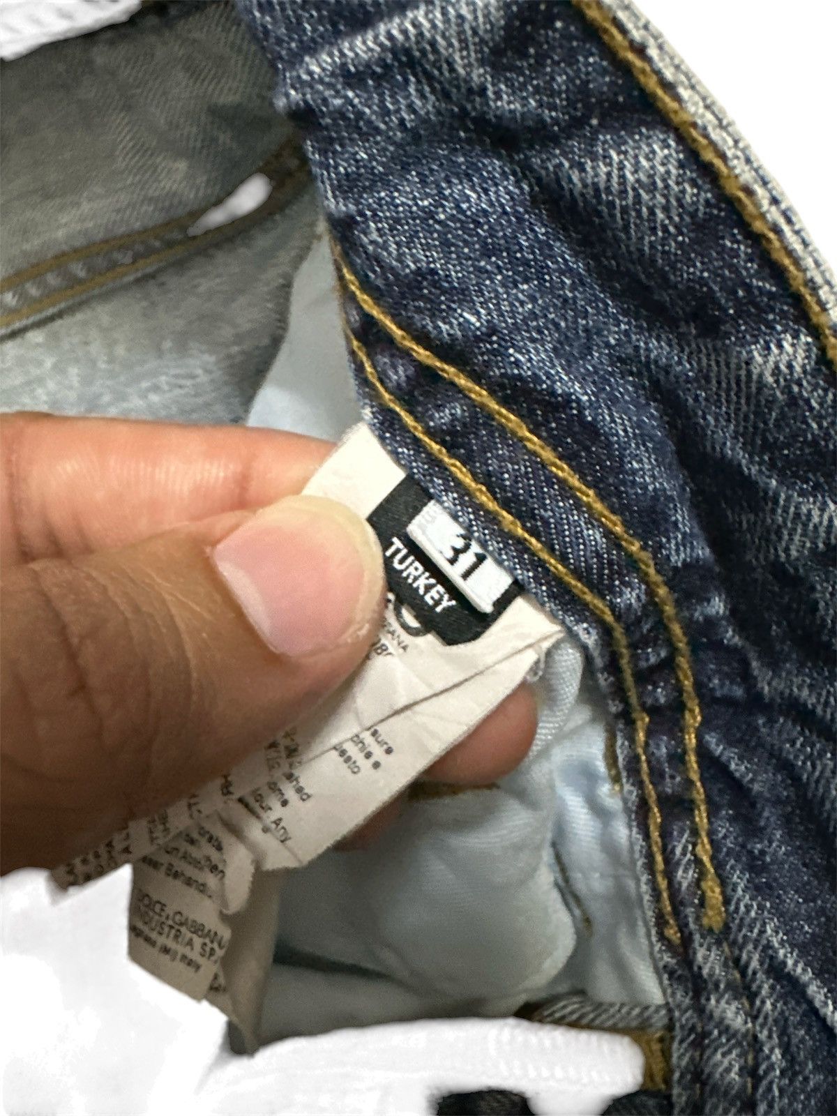 Dolce & Gabbana Distressed Dolce Gabbana Jeans Rick Owens Amiri Goa Lgb Size US 32 / EU 48 - 12 Thumbnail