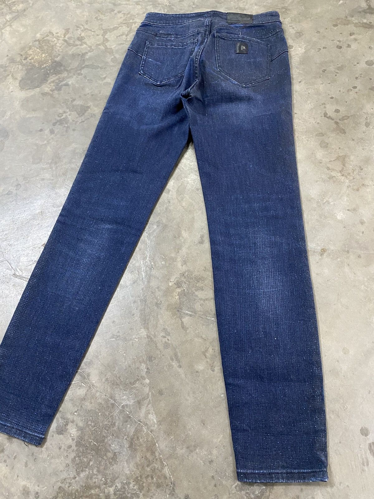 Armani Exchange Armani Exchange J12 Legging Lift Up Wax Blink Jeans @245 Size 27" / US 4 / IT 40 - 13 Thumbnail