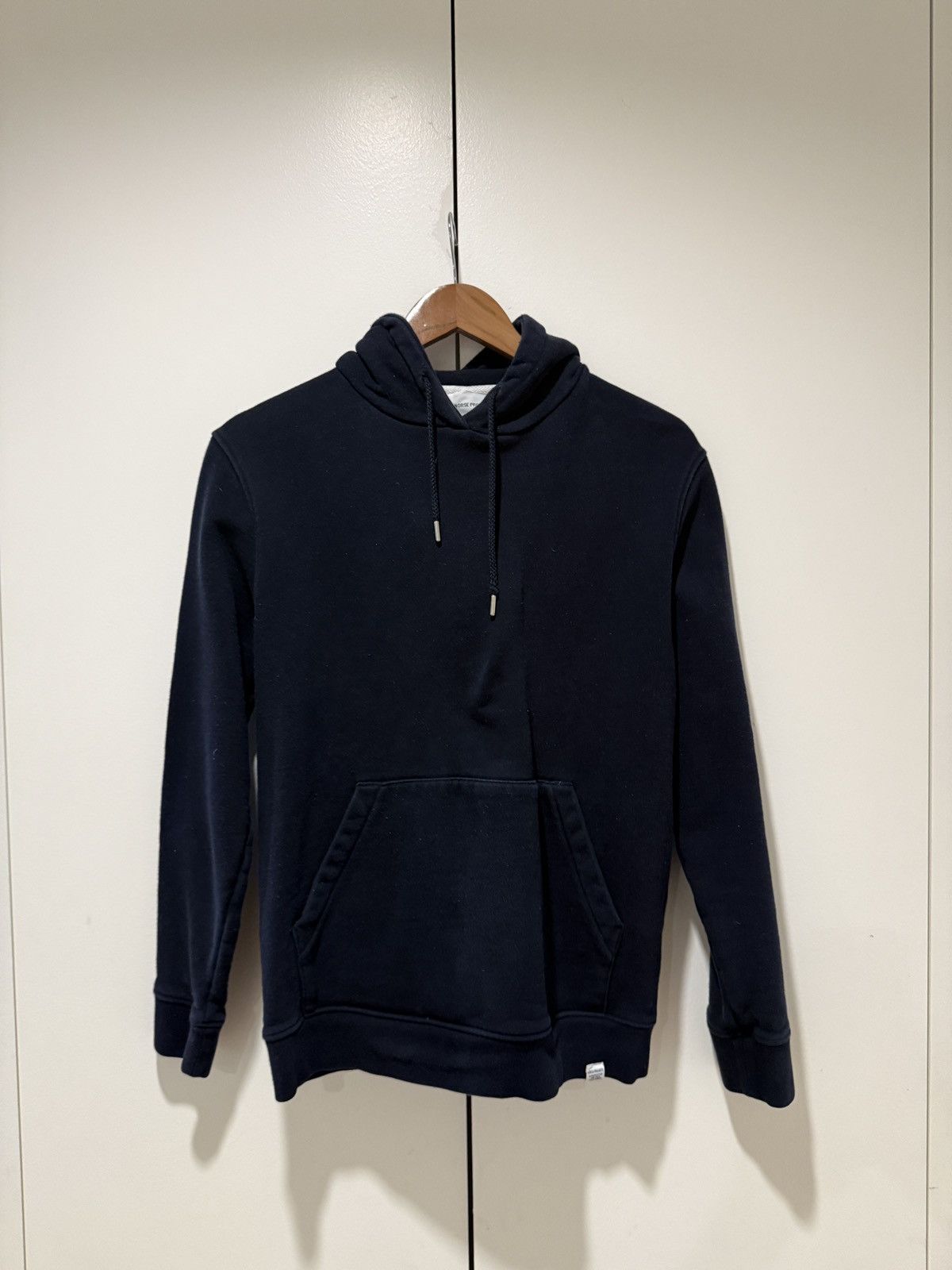 Norse Projects Norse Projects Vagn Classic Hoodie Navy Size US M / EU 48-50 / 2 - 1 Thumbnail