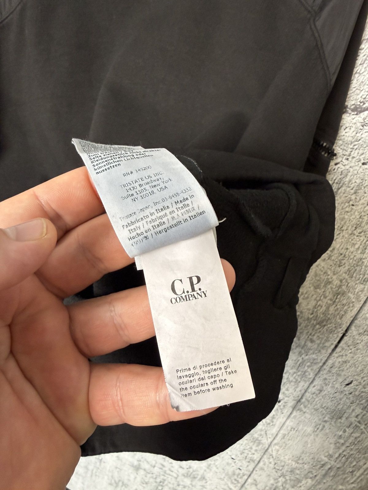 C.P. Company C. P. Company Crewneck Sweatshirt Nylon Lens Sleeve Pullover Size US M / EU 48-50 / 2 - 16 Thumbnail