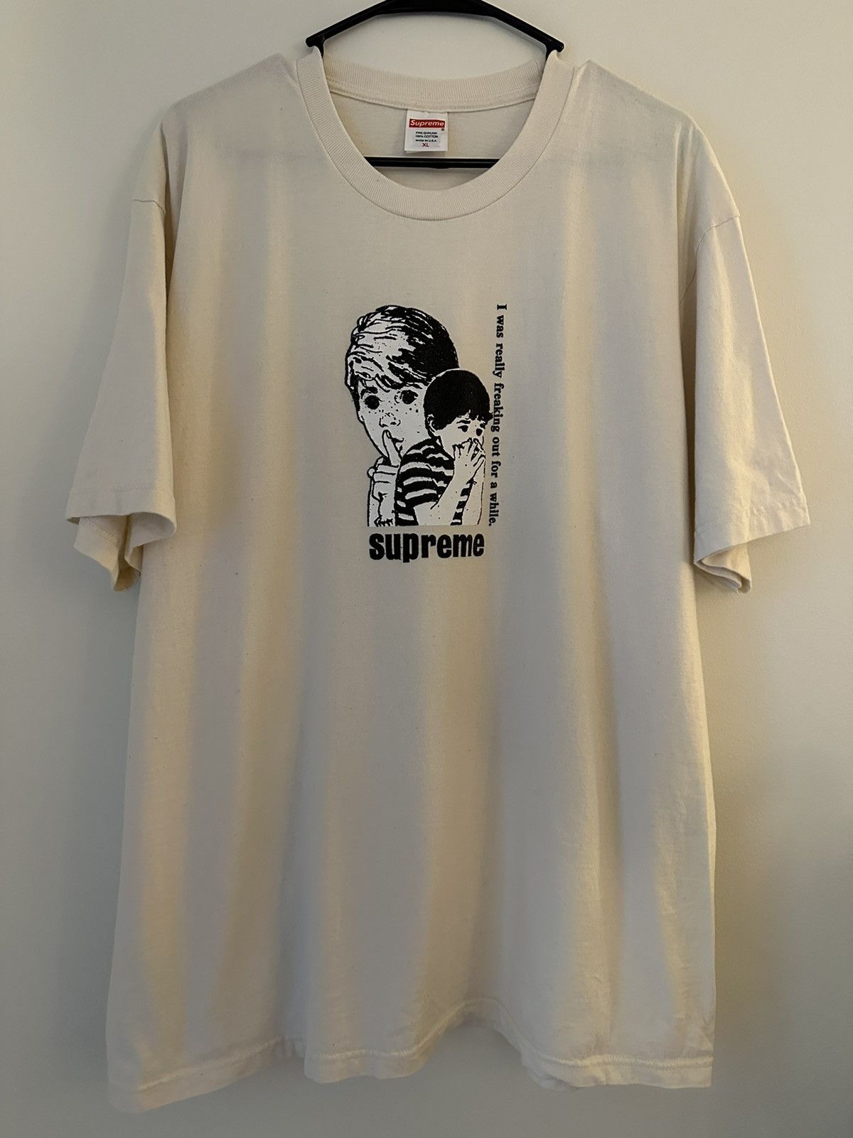 Supreme Supreme Freaking Out Tee Size US XL / EU 56 / 4 - 1 Thumbnail