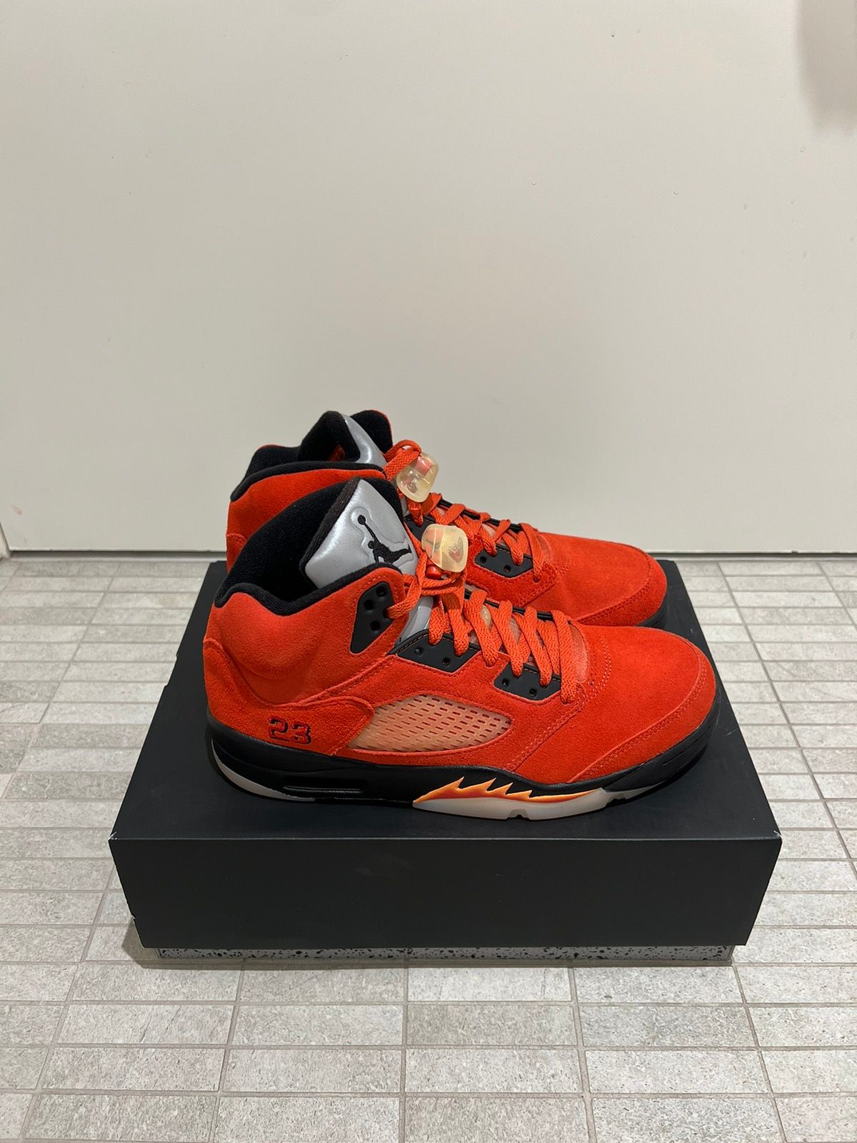 Pre-owned Jordan Nike Jordan 5 “raging Bull Red” 2021 Shoes