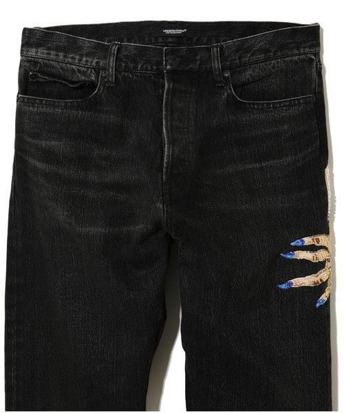 Undercover Undercover 2023 AW "Komische" Hand Denim Pants Size US 30 / EU 46 - 3 Thumbnail