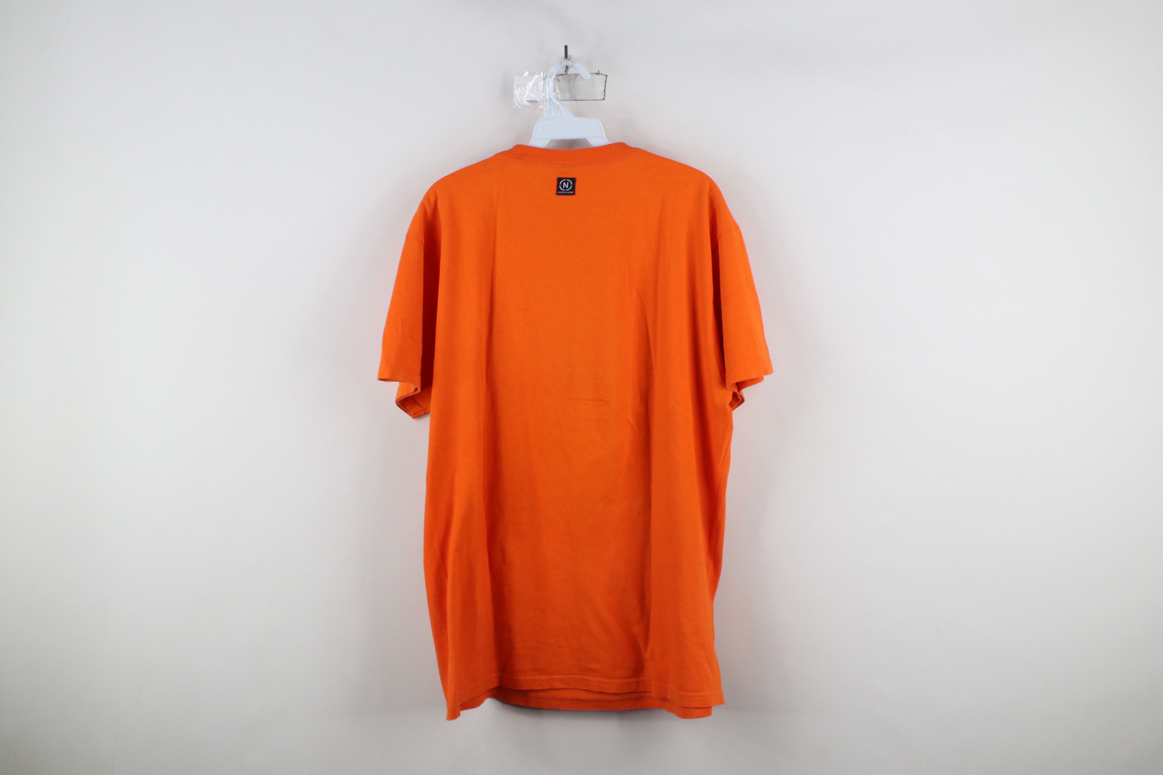 Nautica × Vintage Vintage 90s Nautica Spell Out Big Logo Short Sleeve T-Shirt Size US L / EU 52-54 / 3 - 13 Thumbnail