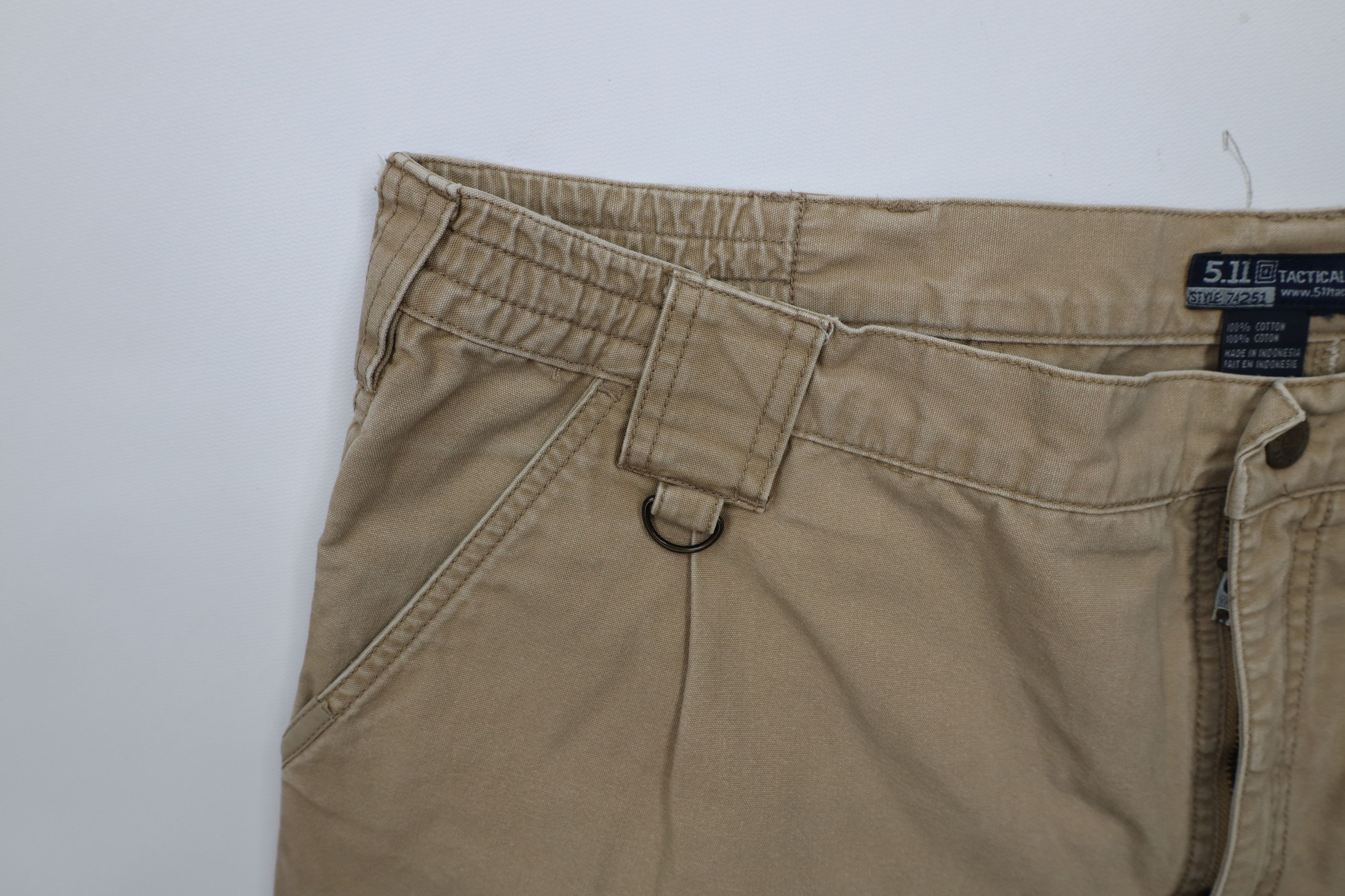 Vintage 5.11 Tactical Series Double Knee Cotton Canvas Cargo Pants Size US 40 / EU 56 - 8 Thumbnail