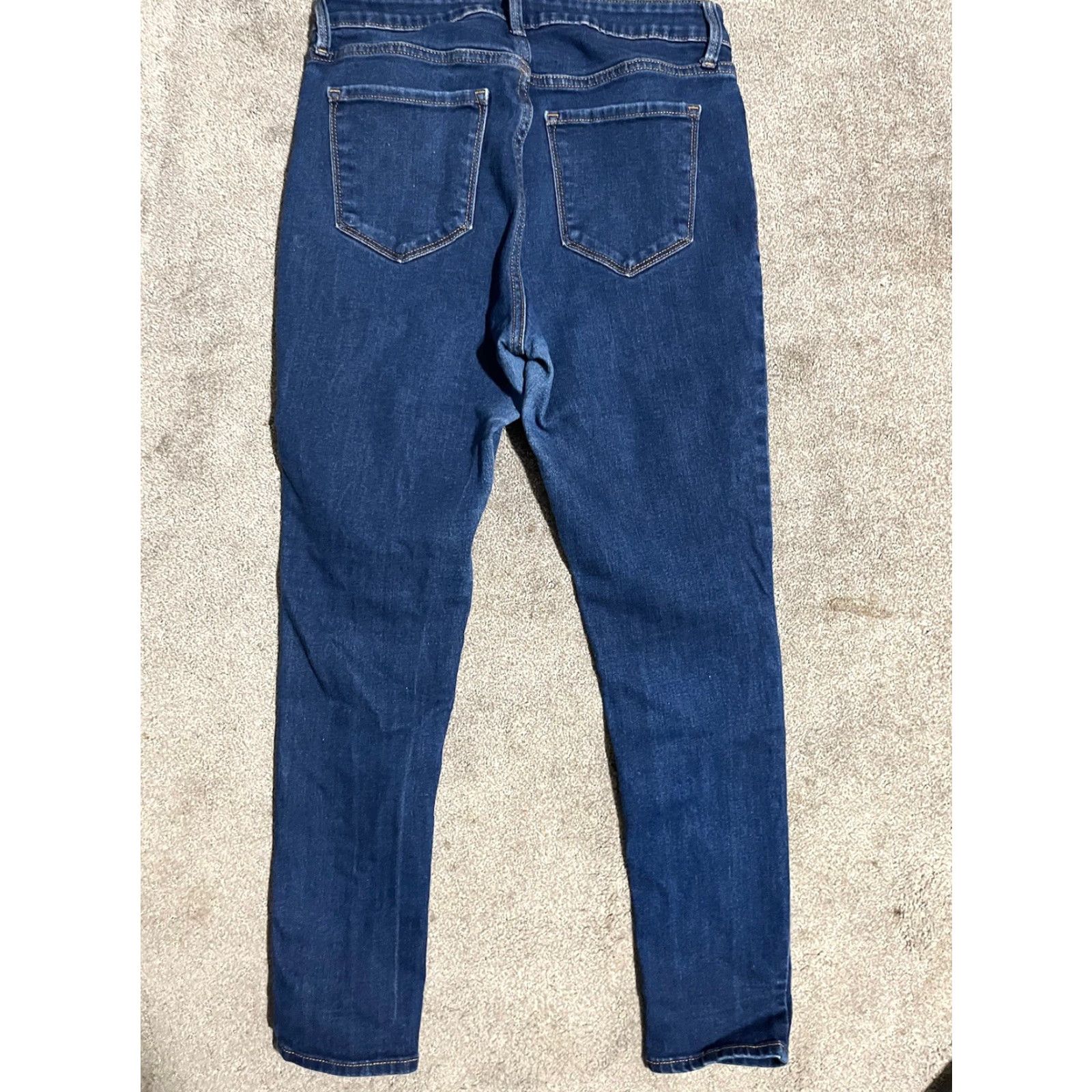 Old Navy Old Navy Womens Super Skinny Jeans Size 10 Regular Hi rise Slim Skinny Jeans Womens Size 32" / US 10 / IT 46 - 3 Thumbnail