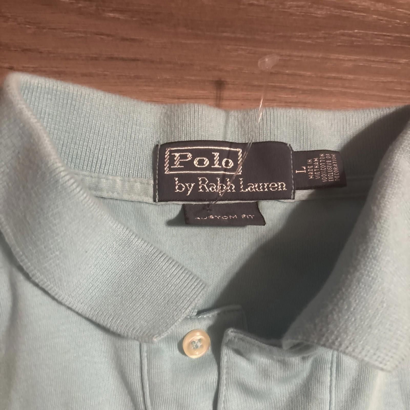 Polo Ralph Lauren Polo Ralph Lauren Men’s Polo Shirt Custom Slim Fit L Blue Size US L / EU 52-54 / 3 - 2 Thumbnail