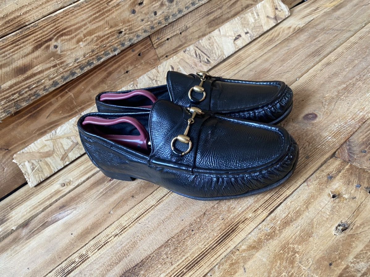 Gucci Gucci 1953 horsebit black patent leather loafers UK 9 Size US 10 / EU 43 - 11 Thumbnail