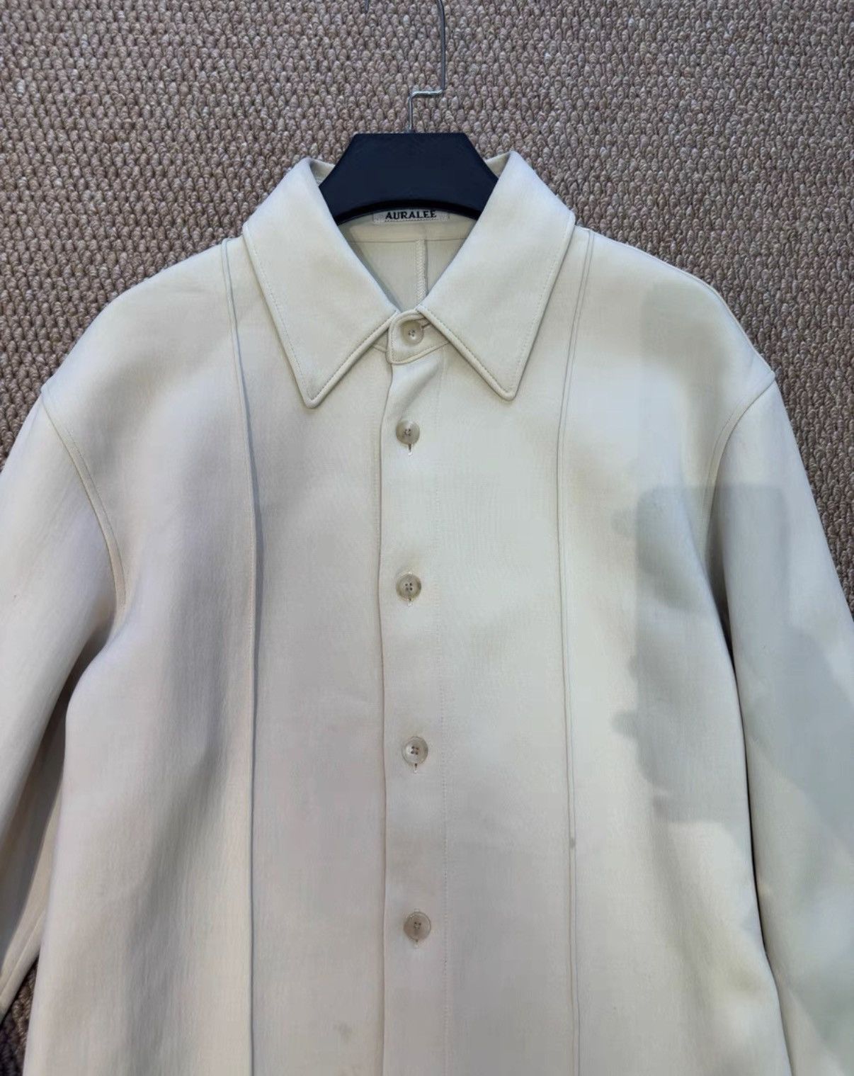 Auralee Auralee Smooth Sweat Shirt Jacket K23 Size US S / EU 44-46 / 1 - 2 Thumbnail