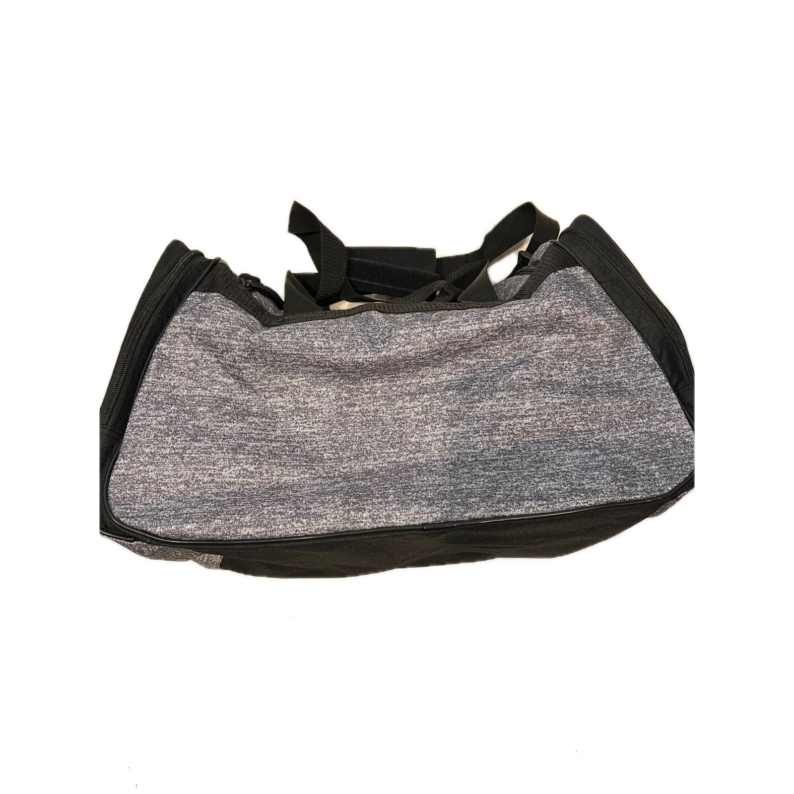 Adidas Adidas Defender Small Gray Black Gym Bag 18"x10"x12" Size ONE SIZE - 4 Thumbnail