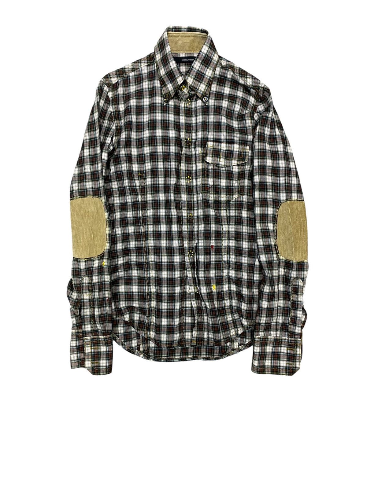 Dsquared2 AW04 Hand stitch Patch flannel Size US M / EU 48-50 / 2 - 1 Thumbnail