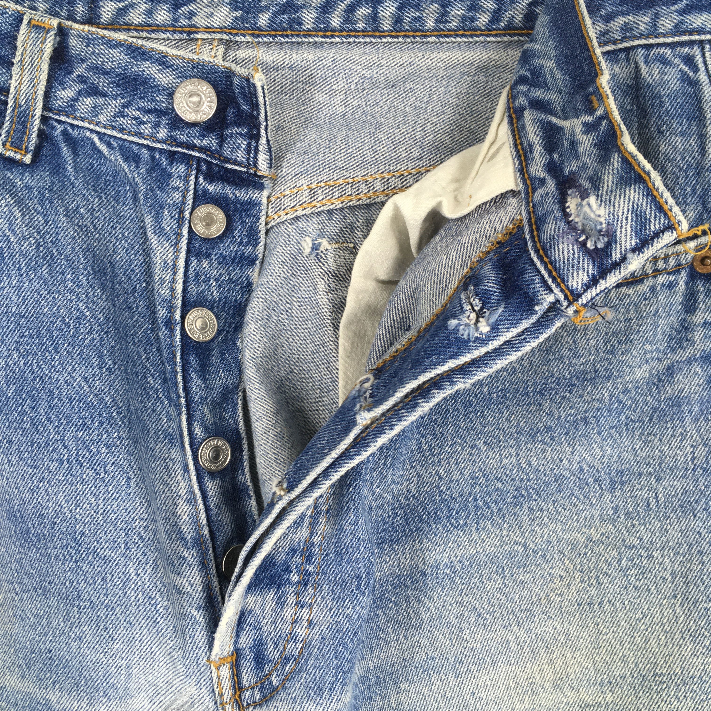 Levi's Size 32x32 Vintage 90s Levi's 501 Stonewash Jeans S1964 Size US 32 / EU 48 - 6 Thumbnail