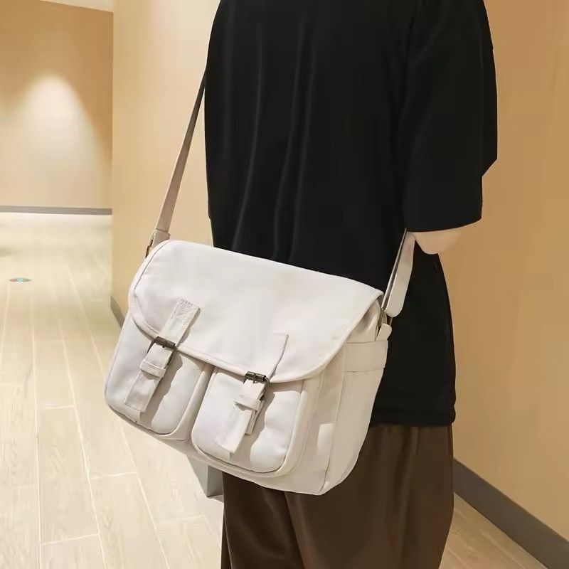 Japanese Brand Casual Canvas Shoulder Bag Size ONE SIZE - 3 Thumbnail
