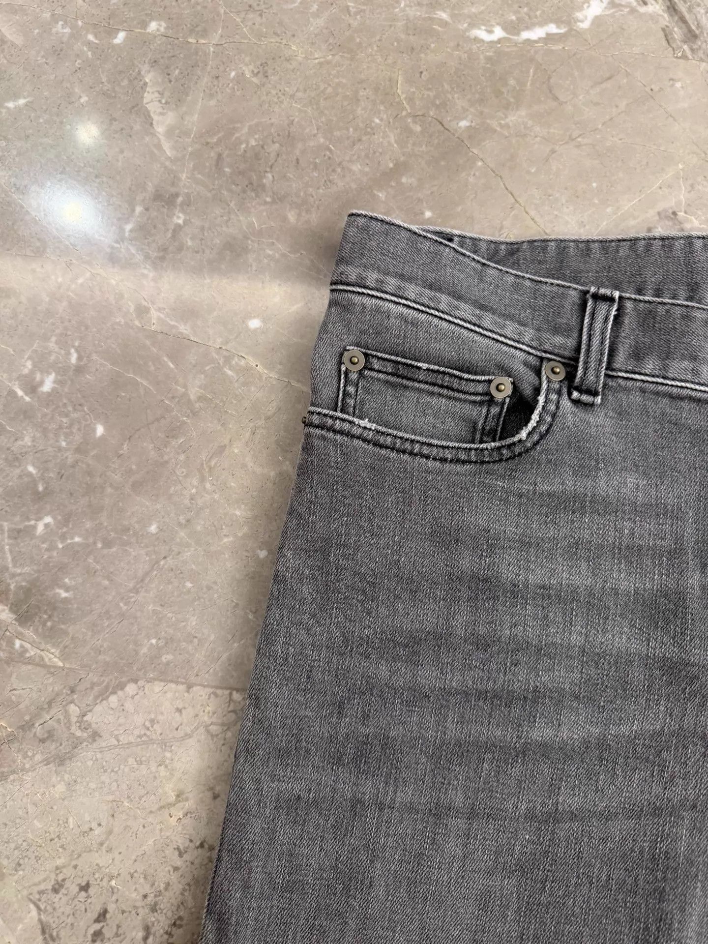 Saint Laurent Paris Saint Laurent 14SS Hedi D02 Skinny Jeans Gray Wash Size 30 Size US 30 / EU 46 - 2 Thumbnail