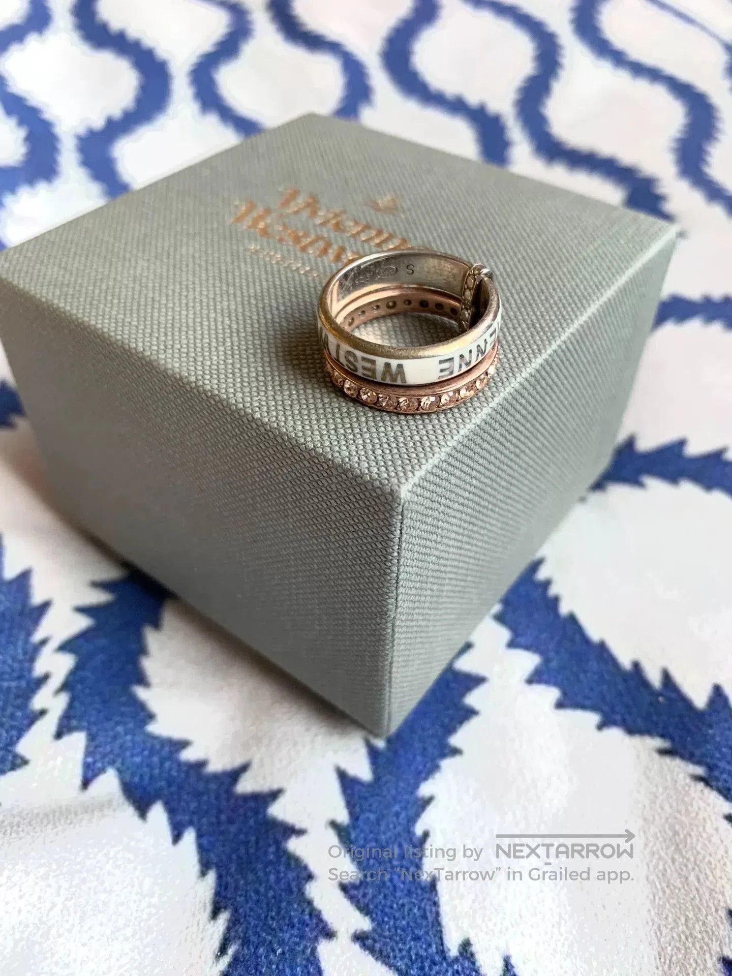 Vivienne Westwood vivienne westwood double layer ring. Size ONE SIZE - 2 Thumbnail