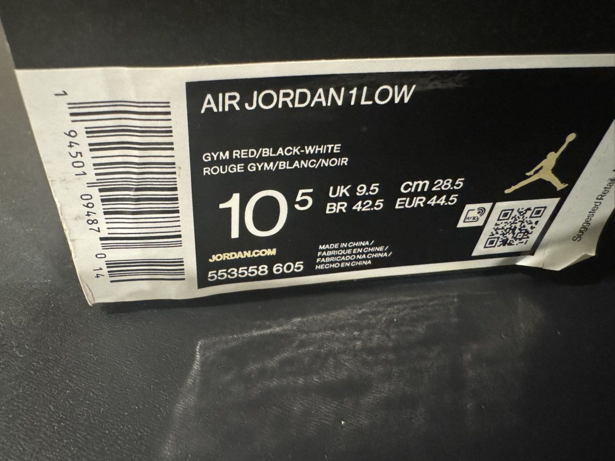 Jordan Brand 10.5 SHIPS FAST Air Jordan 1 Low Reverse Bred OG SE 3 4 11 Size US 10.5 / EU 43-44 - 6 Thumbnail