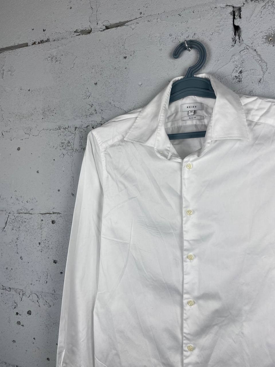 Reiss Luxury Reiss Wedding White Classic Dress Shirt Size US M / EU 48-50 / 2 - 3 Thumbnail